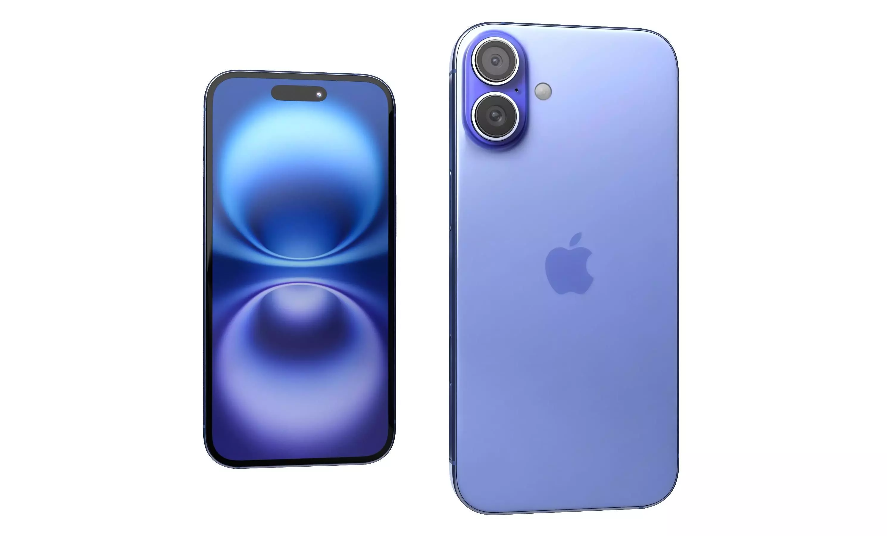 Apple iPhone 16 Plus Ultramarine High Poly  3D model_1