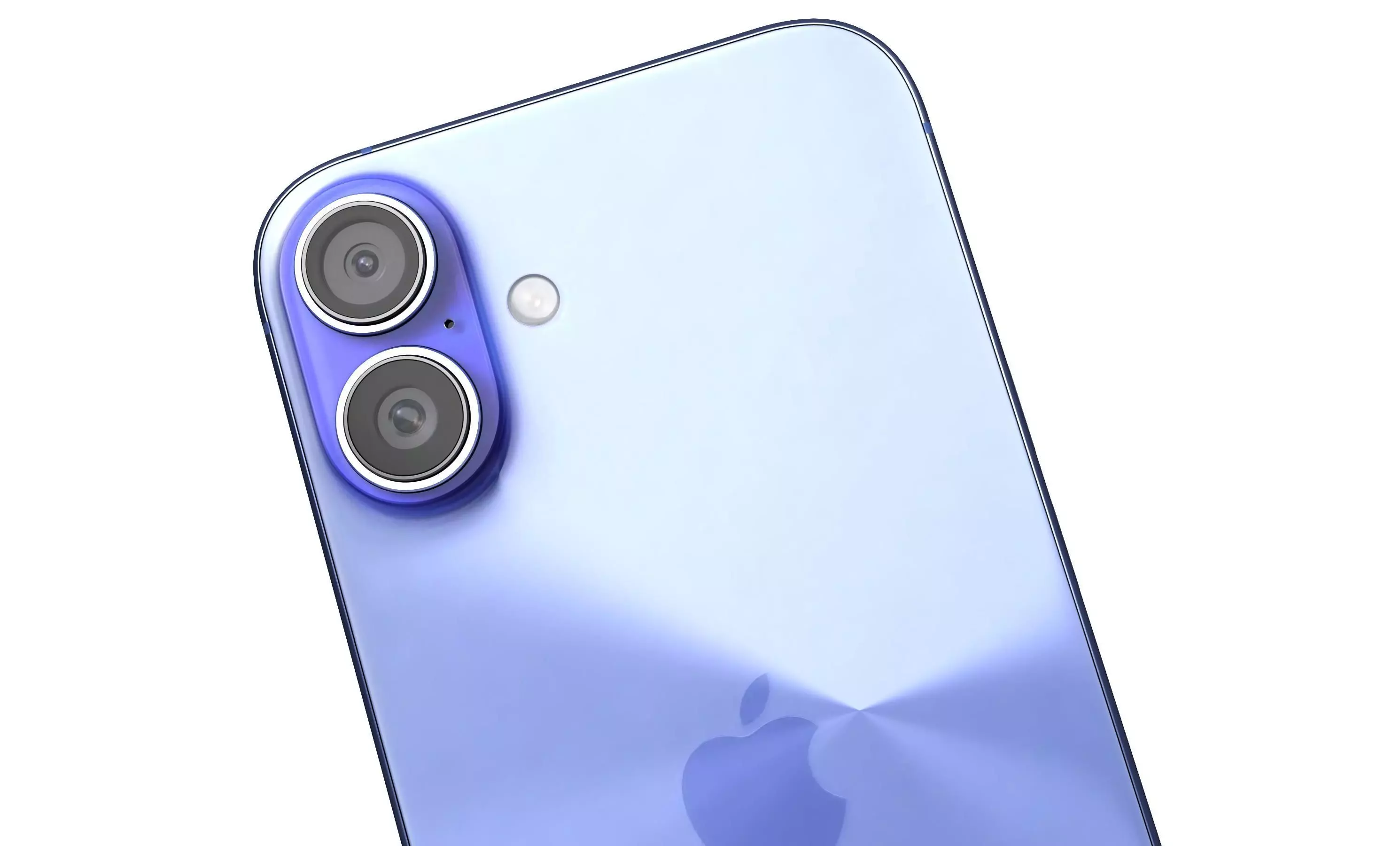 Apple iPhone 16 Plus Ultramarine High Poly  3D model_9