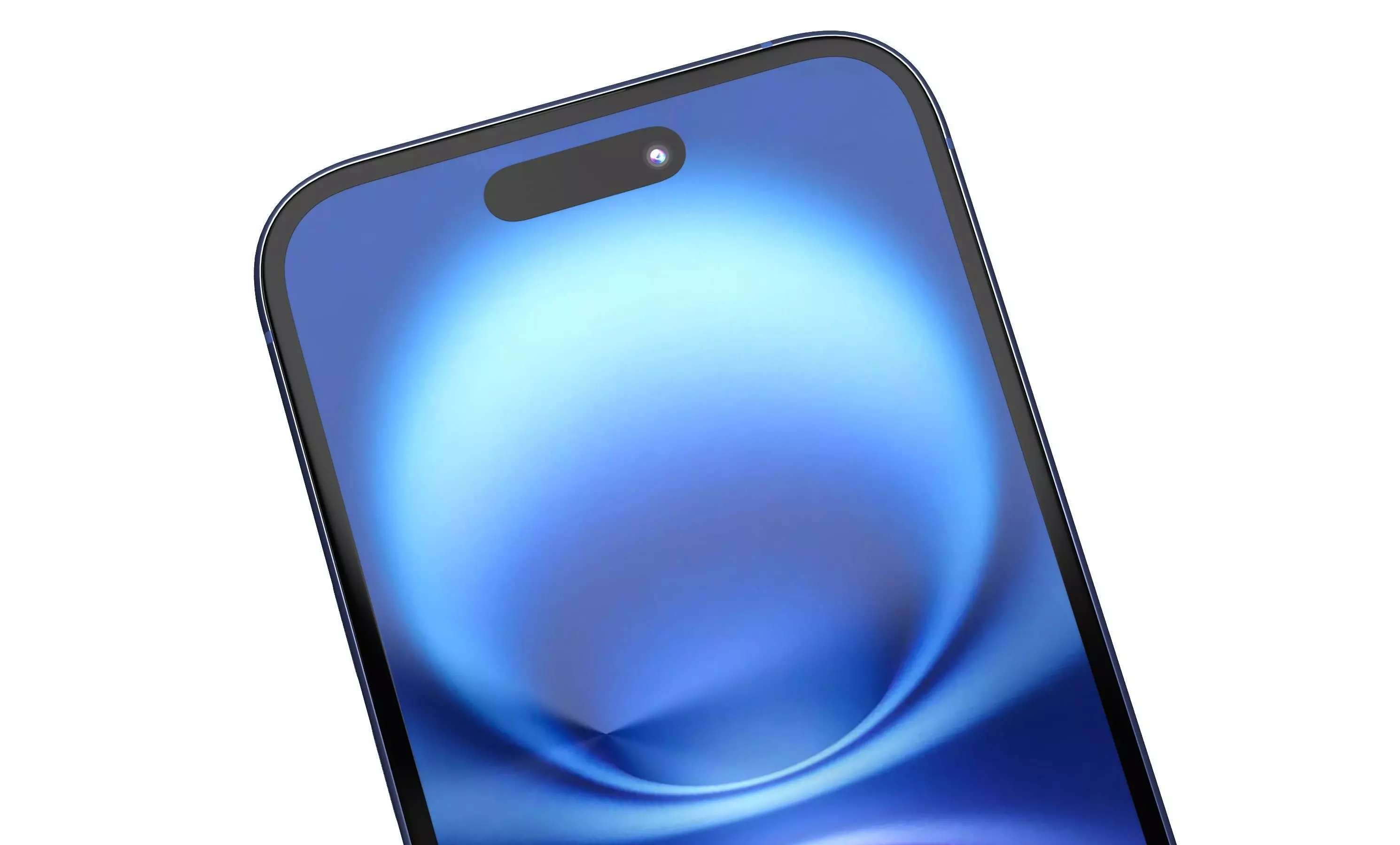 Apple iPhone 16 Plus Ultramarine High Poly  3D model_8