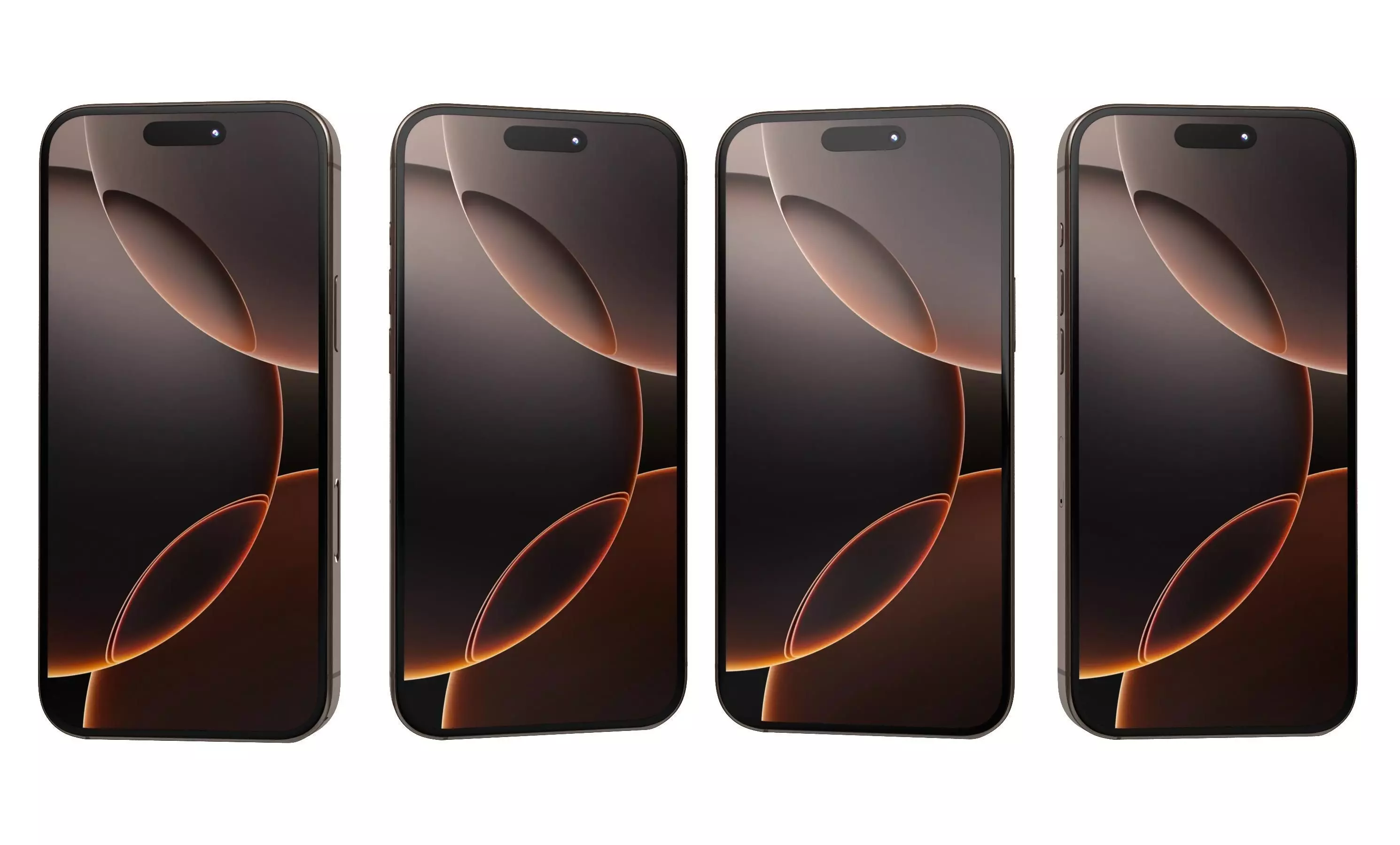 Apple iPhone 16 Pro Max All Colors High Poly 3D model_10