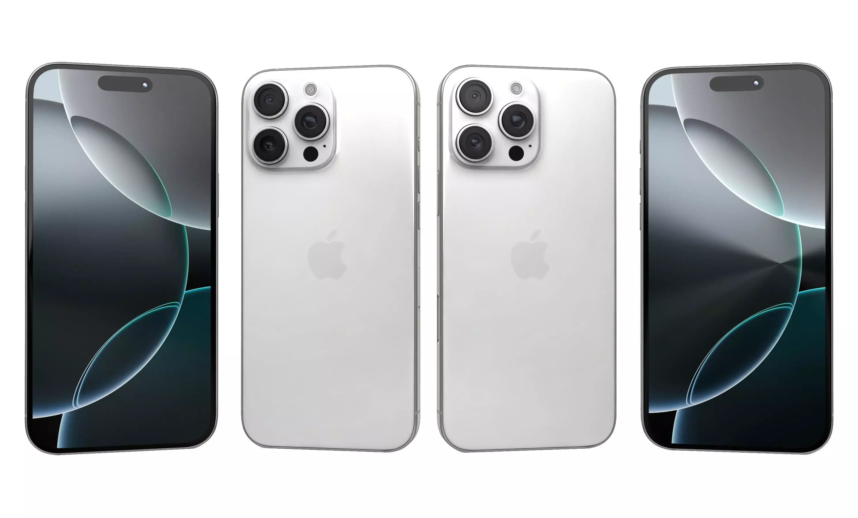 Apple iPhone 16 Pro Max All Colors High Poly 3D model_27