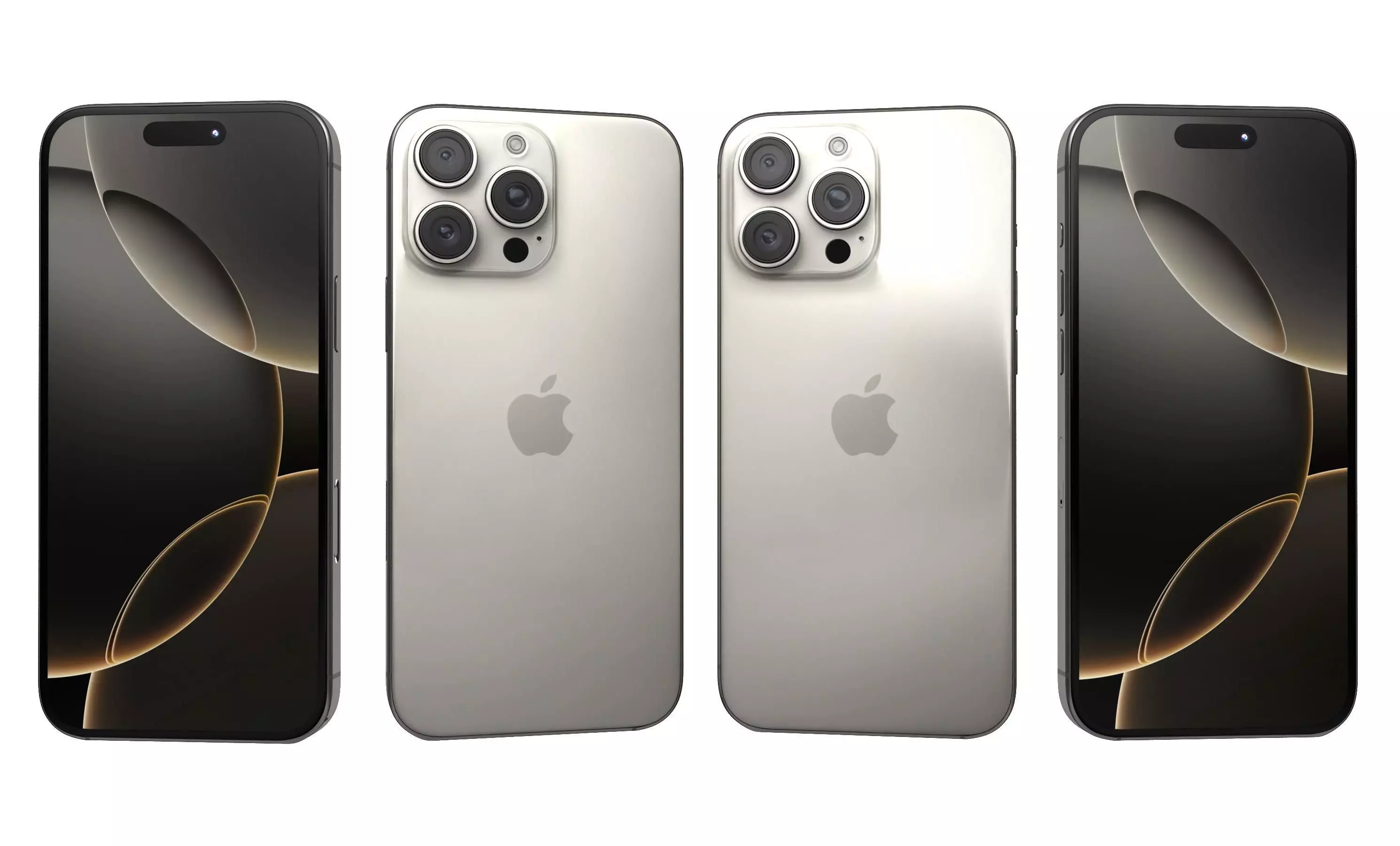 Apple iPhone 16 Pro Max All Colors High Poly 3D model_18