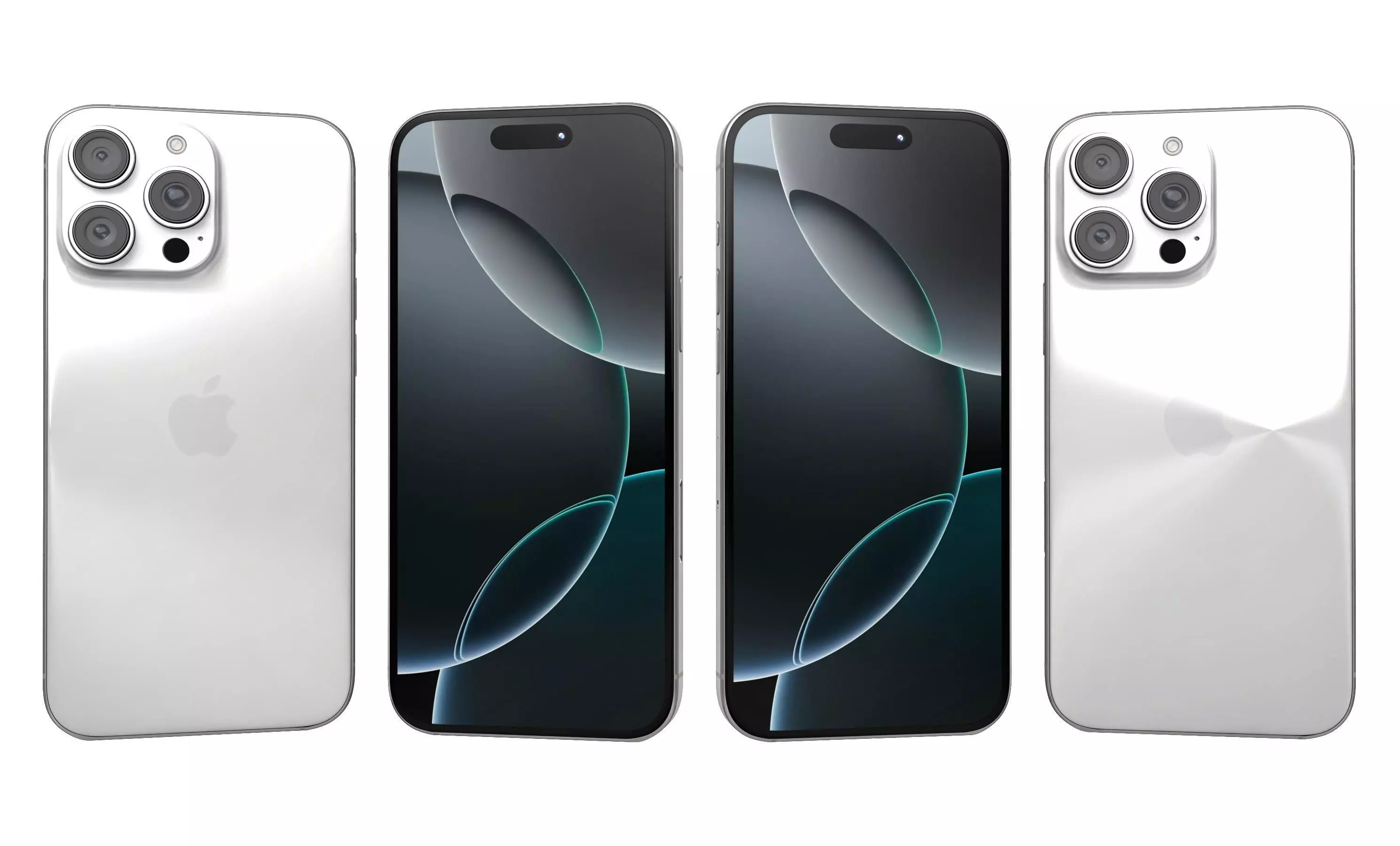 Apple iPhone 16 Pro Max All Colors High Poly 3D model_25