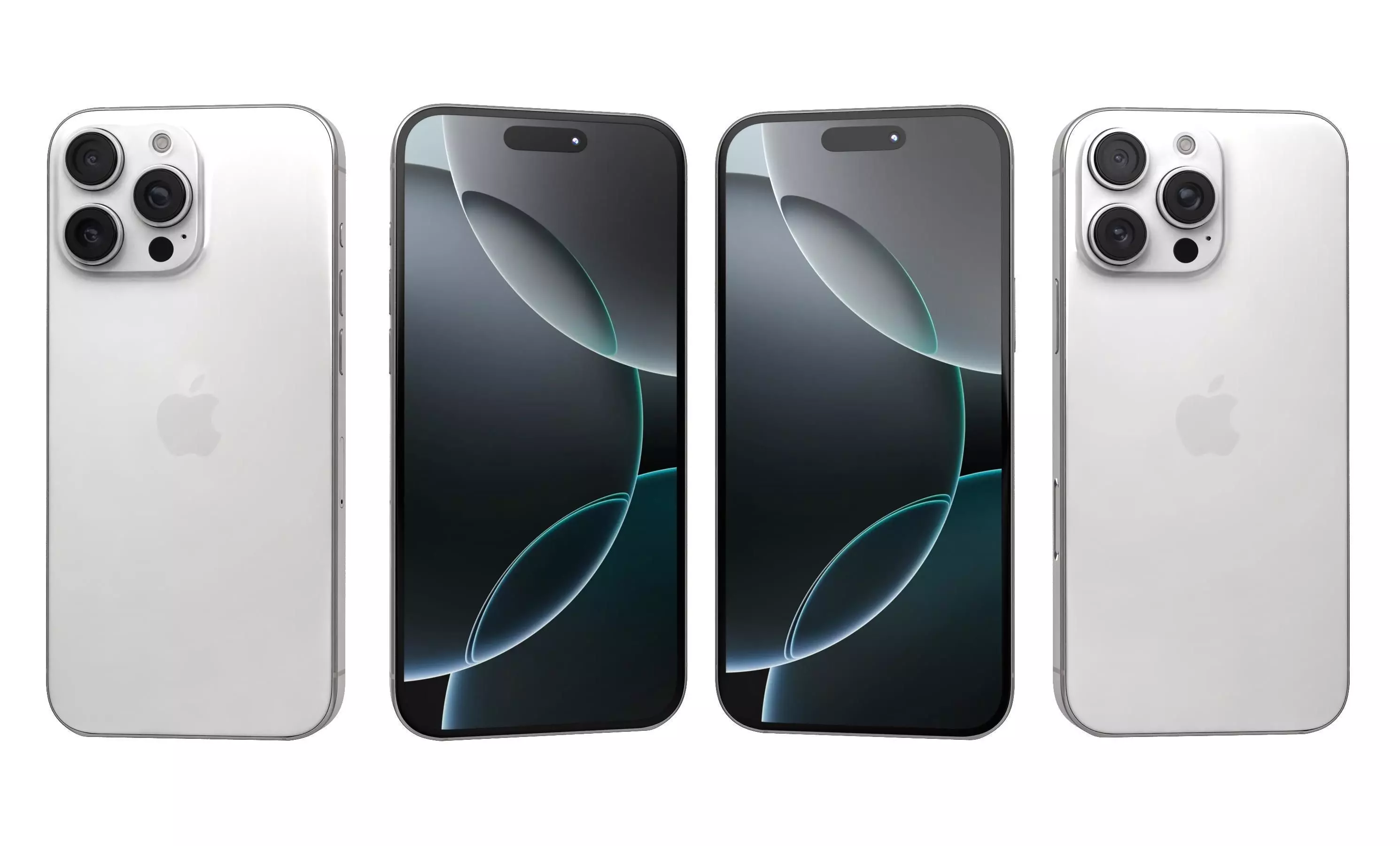 Apple iPhone 16 Pro Max All Colors High Poly 3D model_31