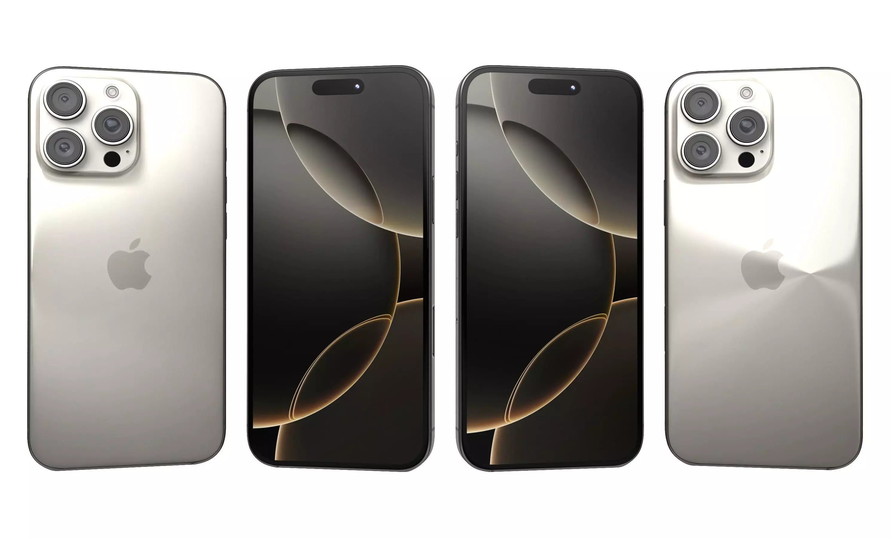 Apple iPhone 16 Pro Max All Colors High Poly 3D model_14