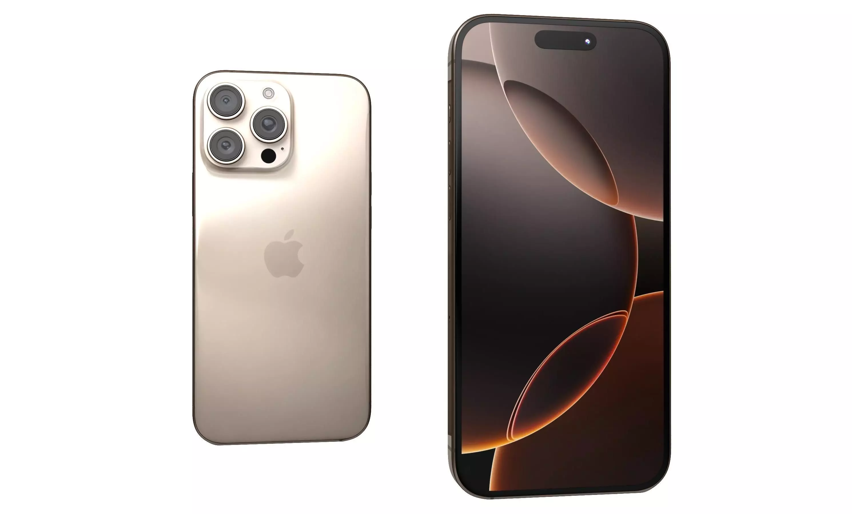 Apple iPhone 16 Pro Max All Colors High Poly 3D model_11