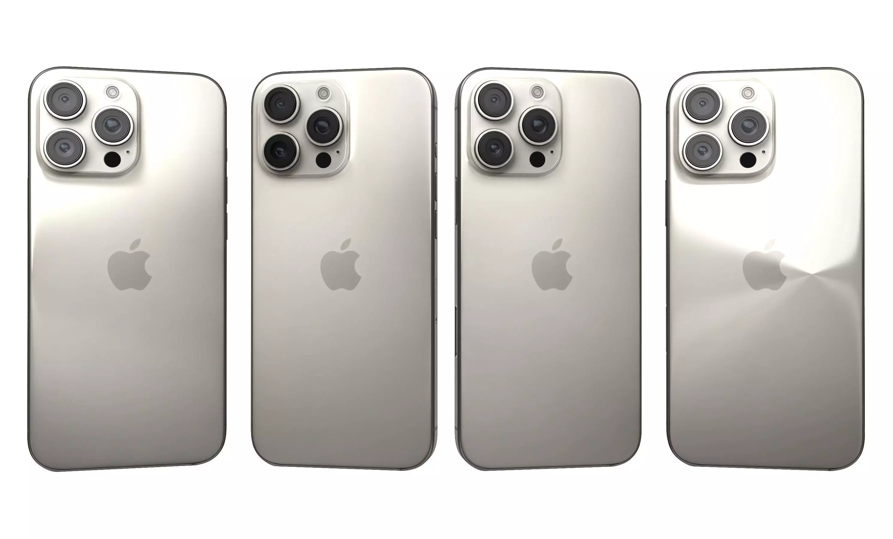 Apple iPhone 16 Pro Max All Colors High Poly 3D model_17