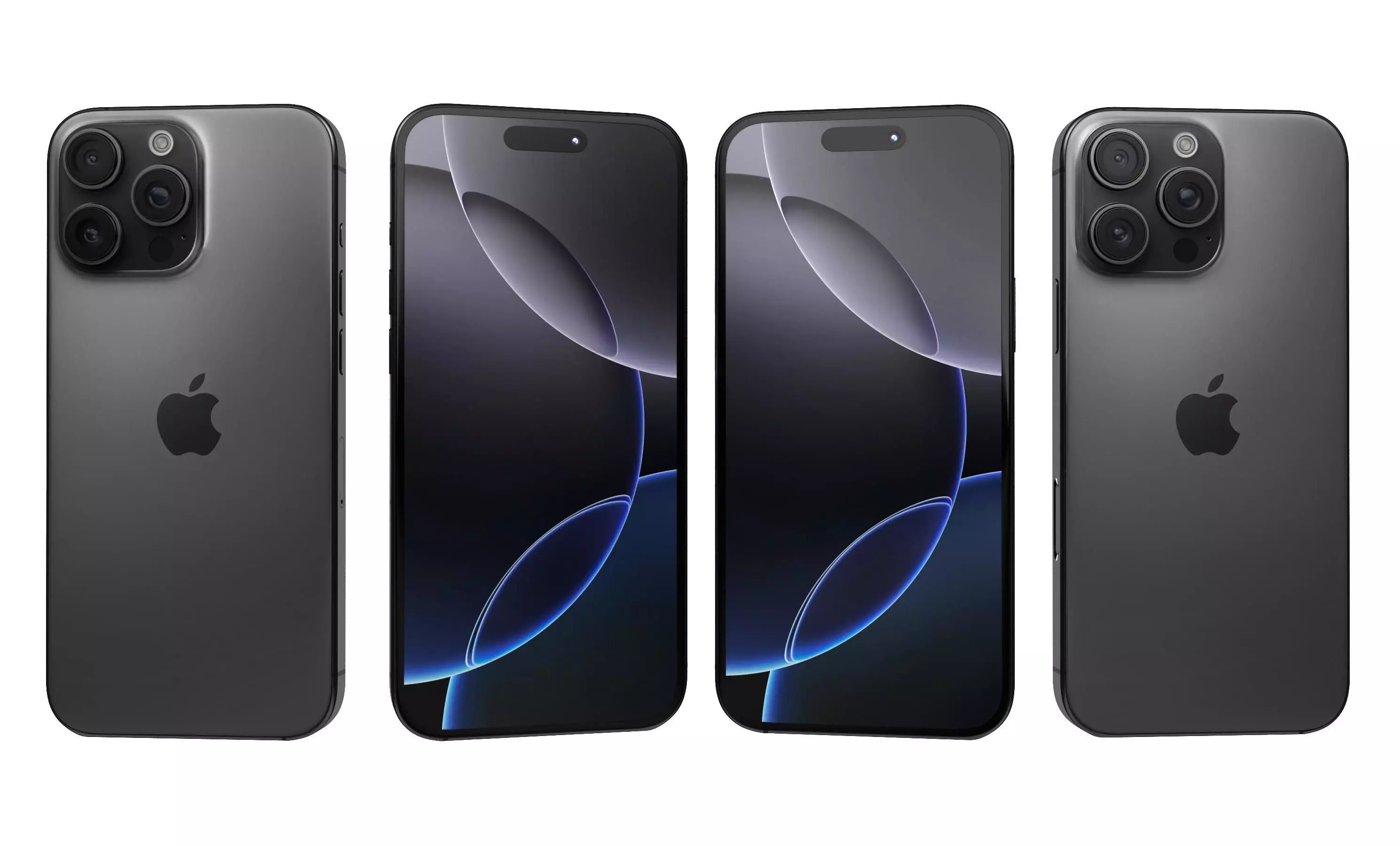 Apple iPhone 16 Pro Max All Colors High Poly 3D model_50