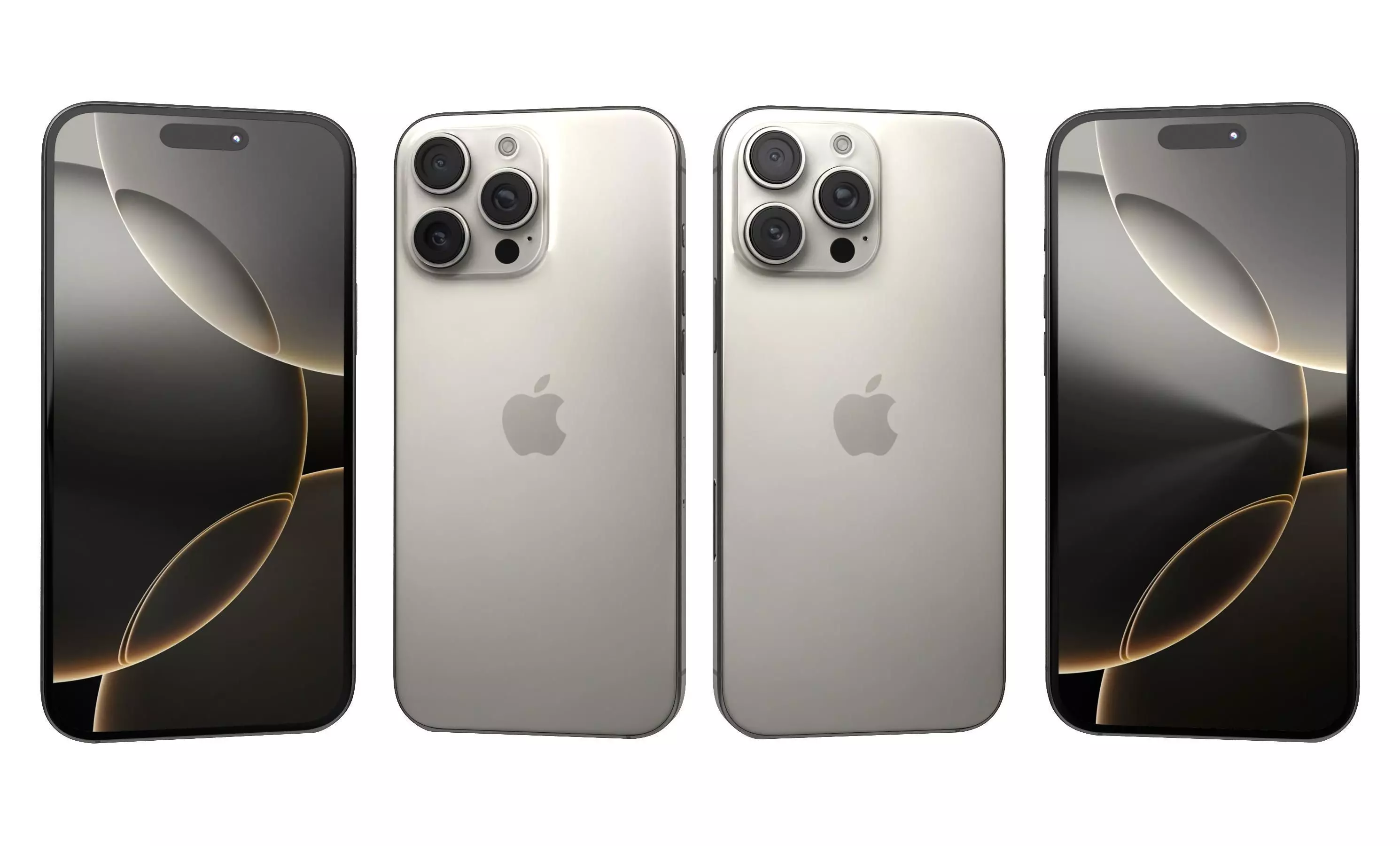 Apple iPhone 16 Pro Max All Colors High Poly 3D model_16