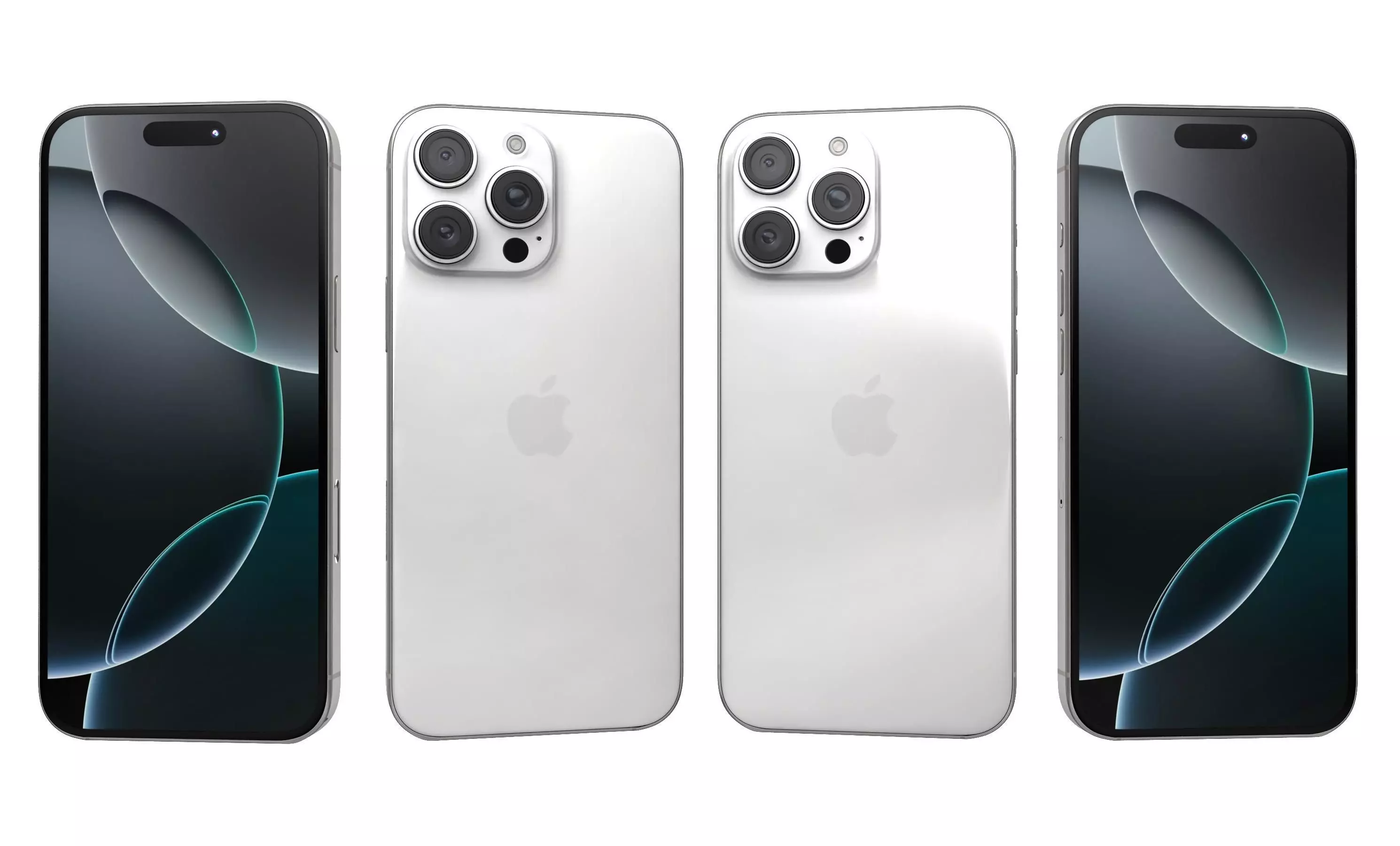 Apple iPhone 16 Pro Max All Colors High Poly 3D model_29