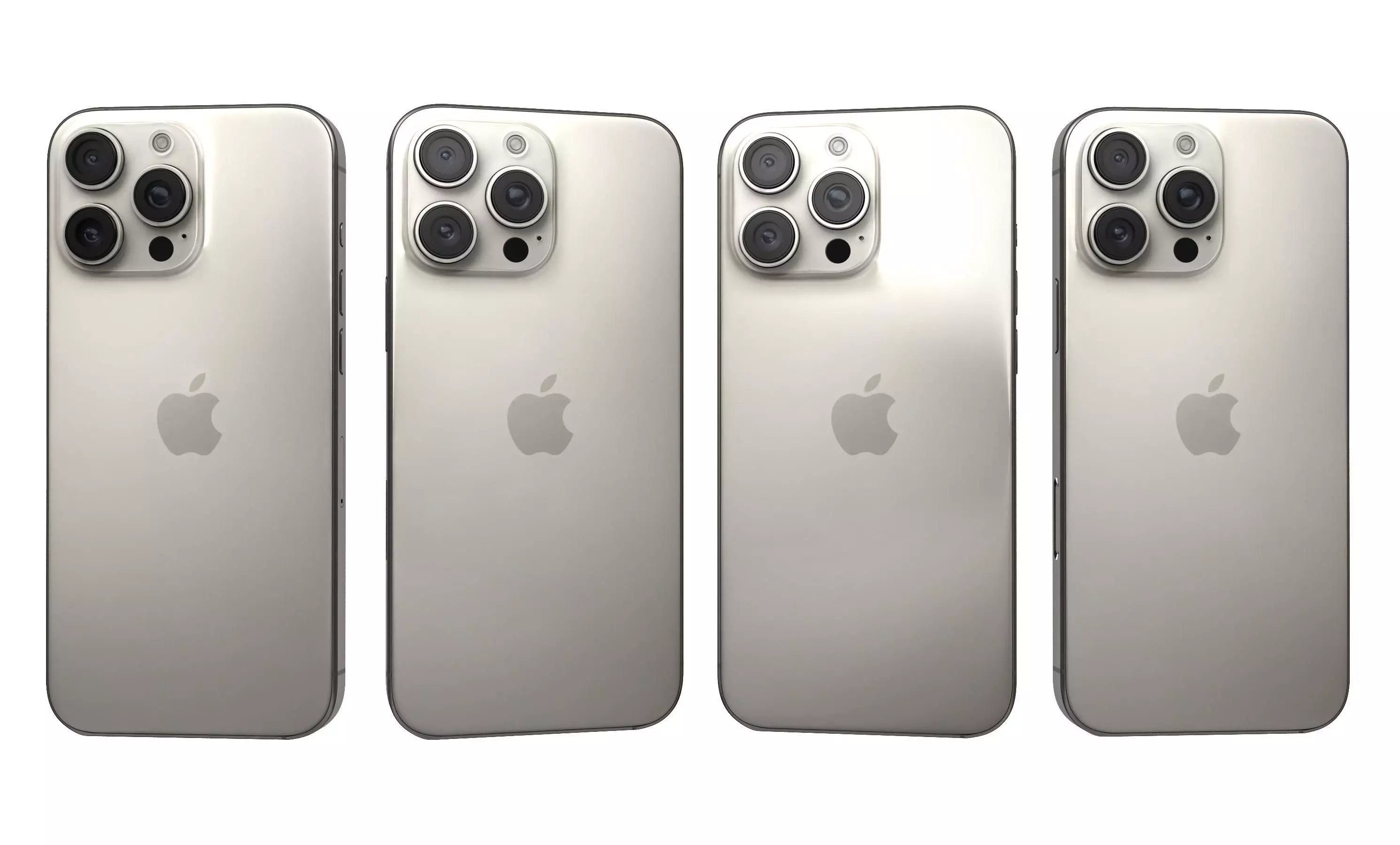 Apple iPhone 16 Pro Max All Colors High Poly 3D model_19