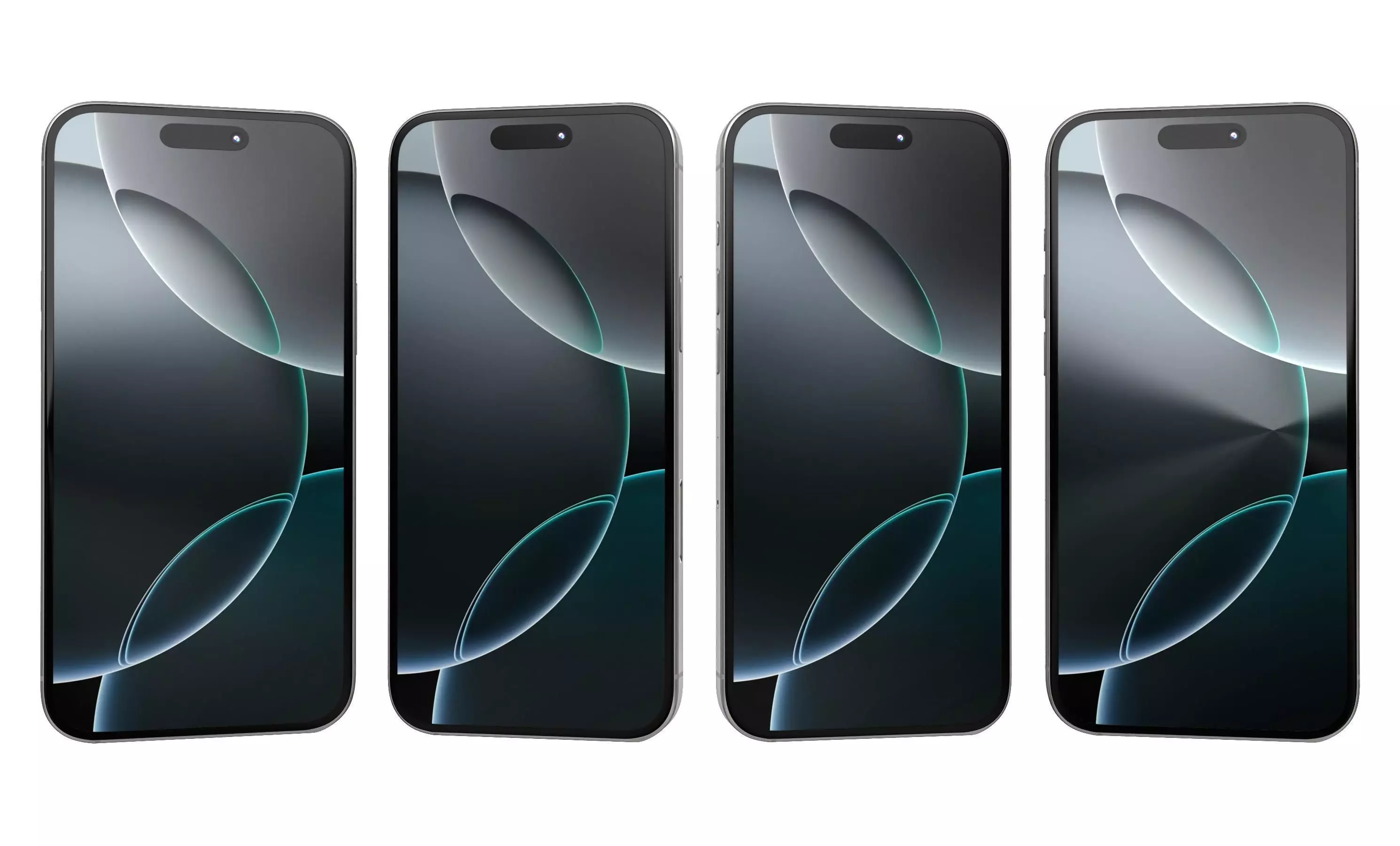 Apple iPhone 16 Pro Max All Colors High Poly 3D model_26