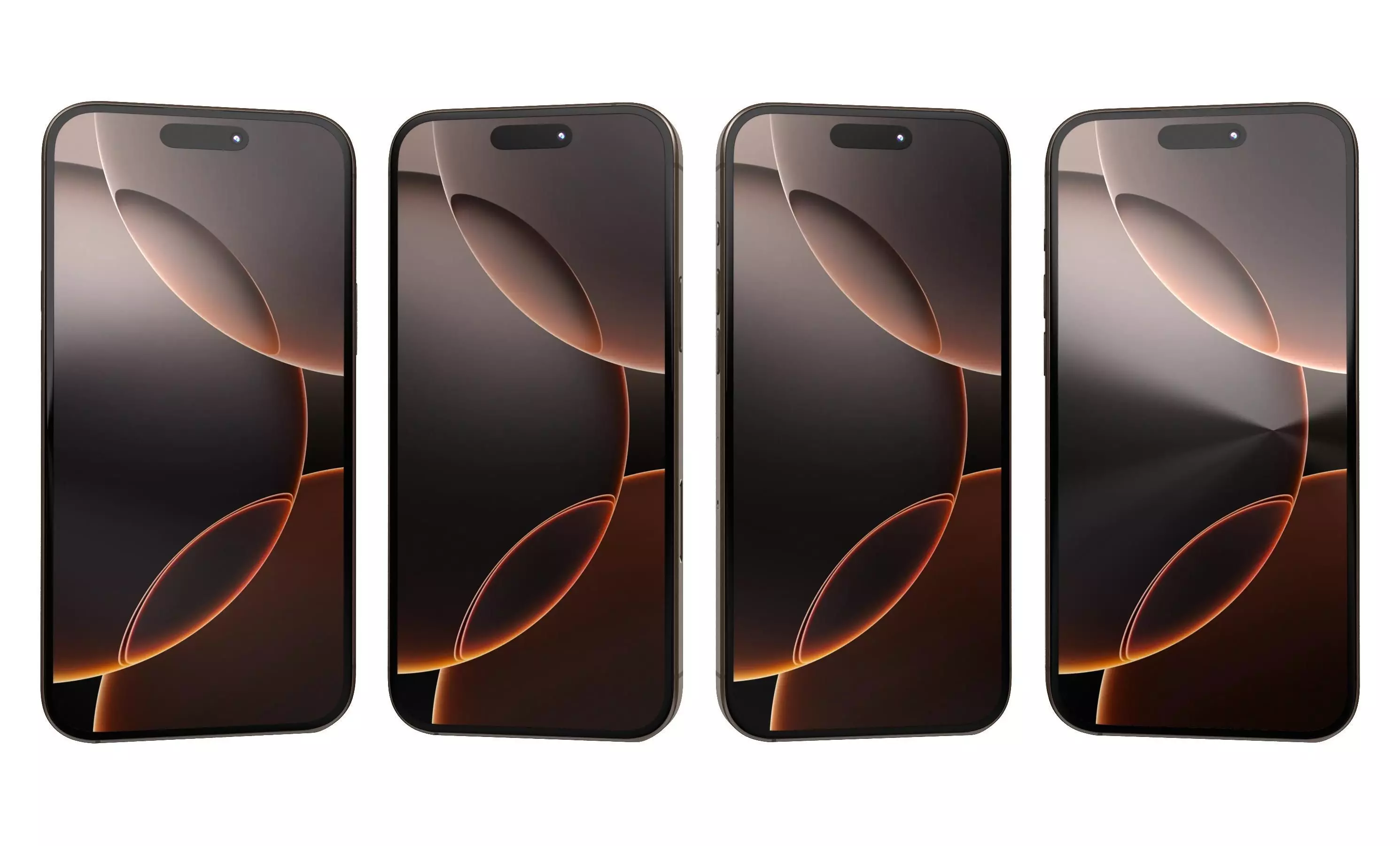 Apple iPhone 16 Pro Max All Colors High Poly 3D model_4