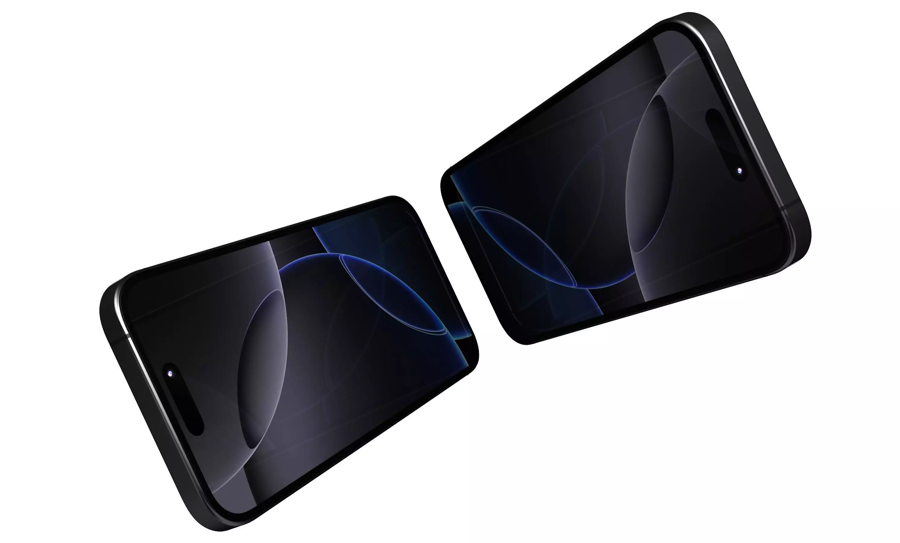 Apple iPhone 16 Pro Max Black Titanium High Poly 3D model_3