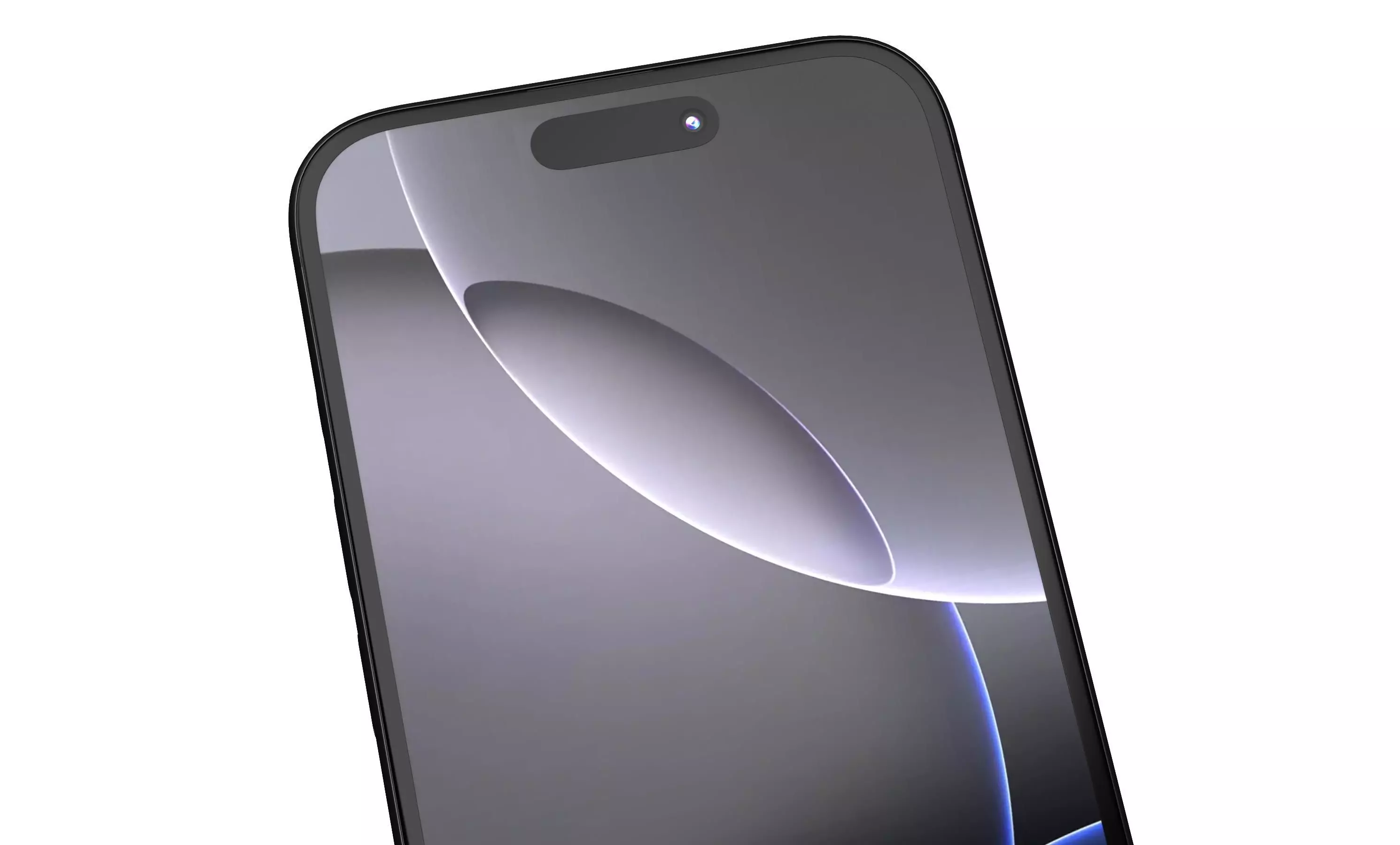 Apple iPhone 16 Pro Max Black Titanium High Poly 3D model_8