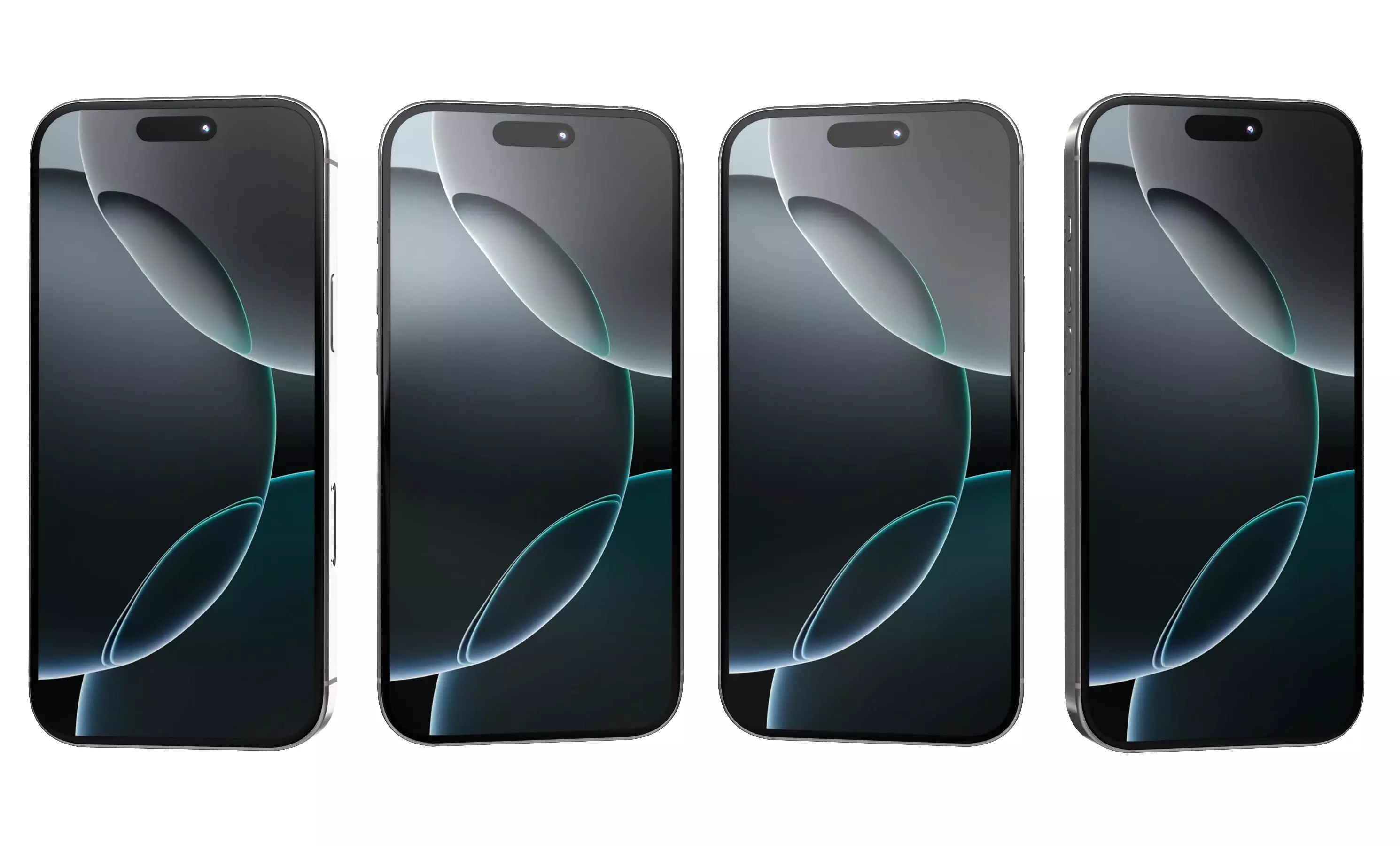 Apple iPhone 16 Pro All Colors High Poly 3D model_51