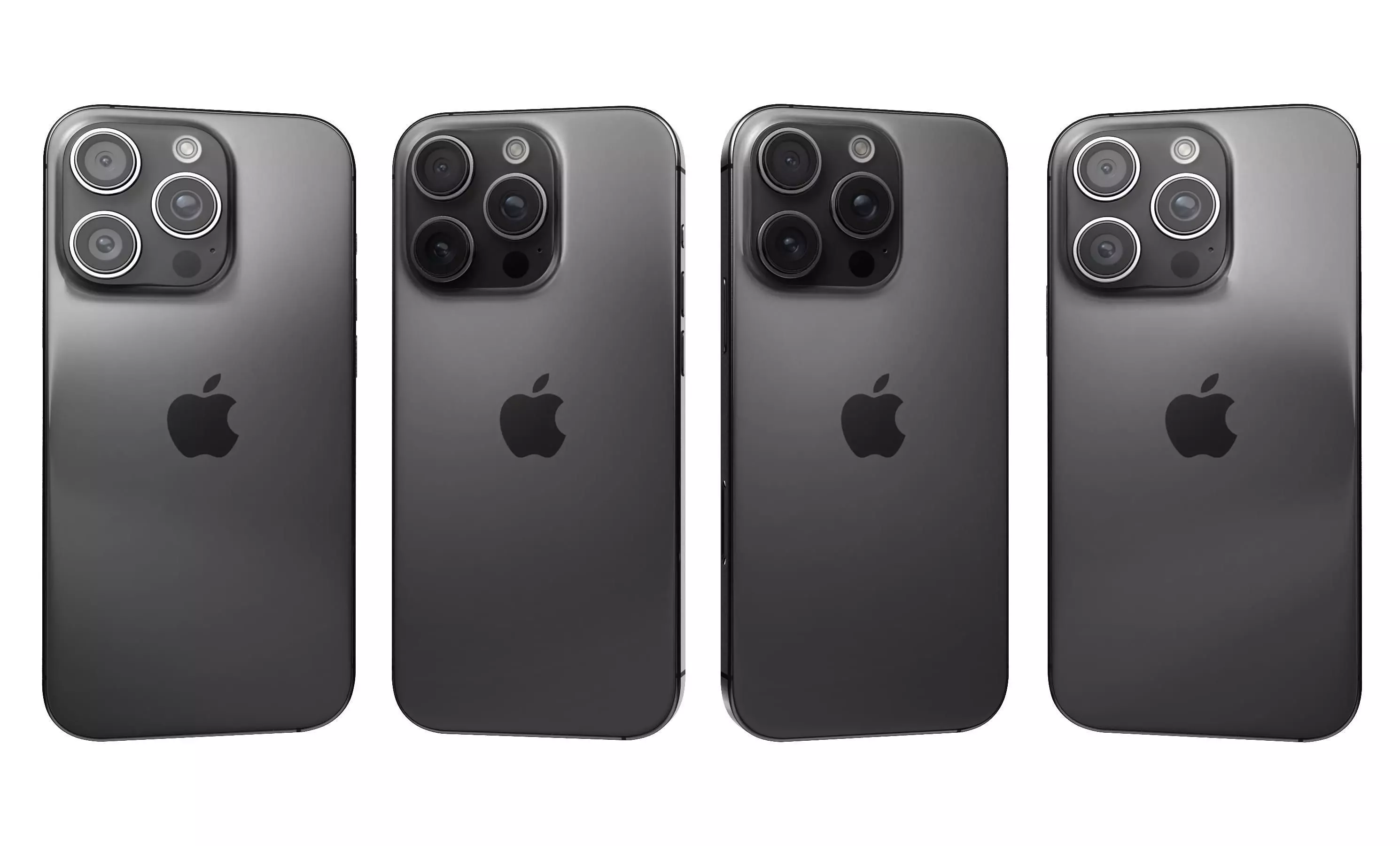 Apple iPhone 16 Pro All Colors High Poly 3D model_17