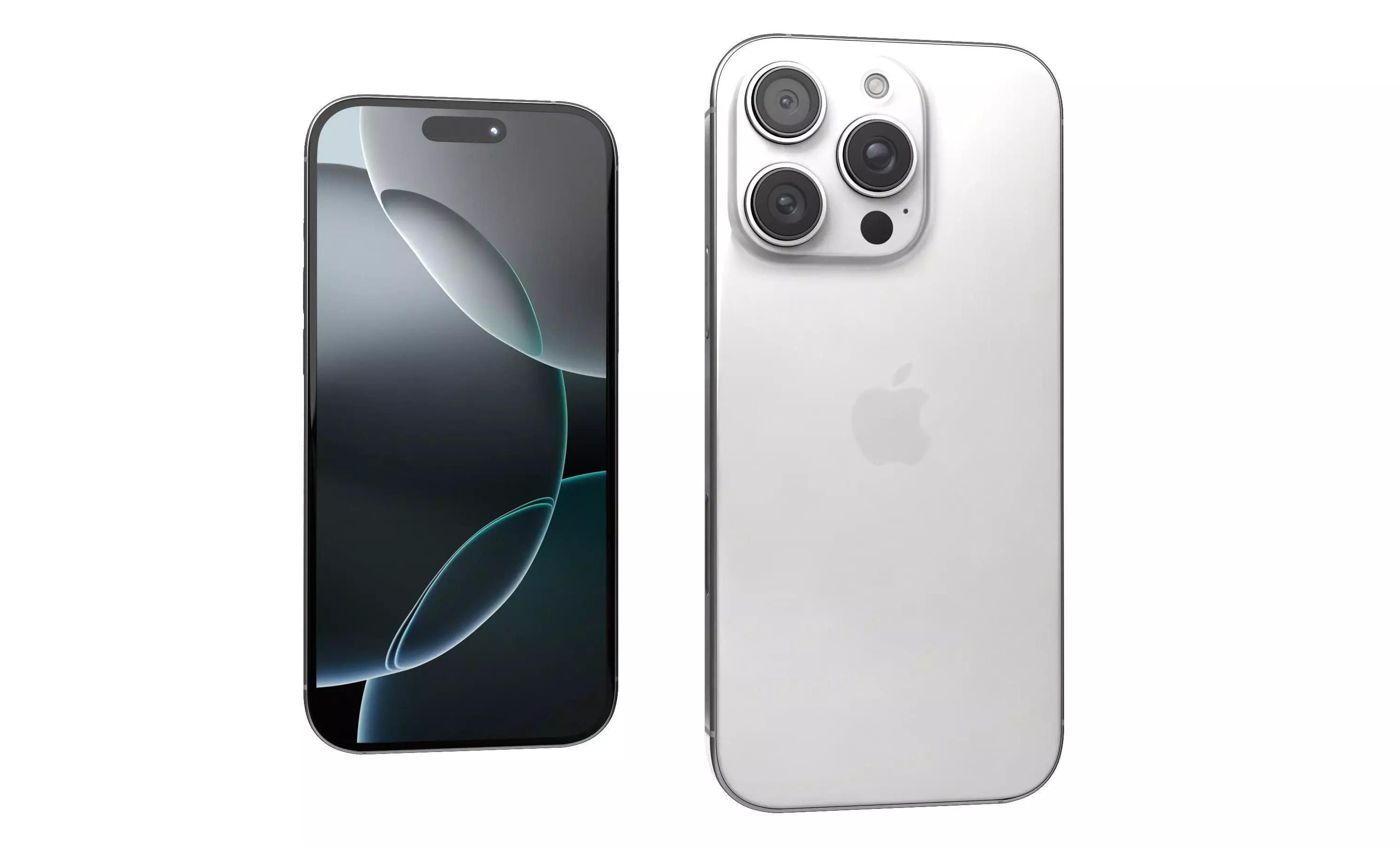 Apple iPhone 16 Pro All Colors High Poly 3D model_2