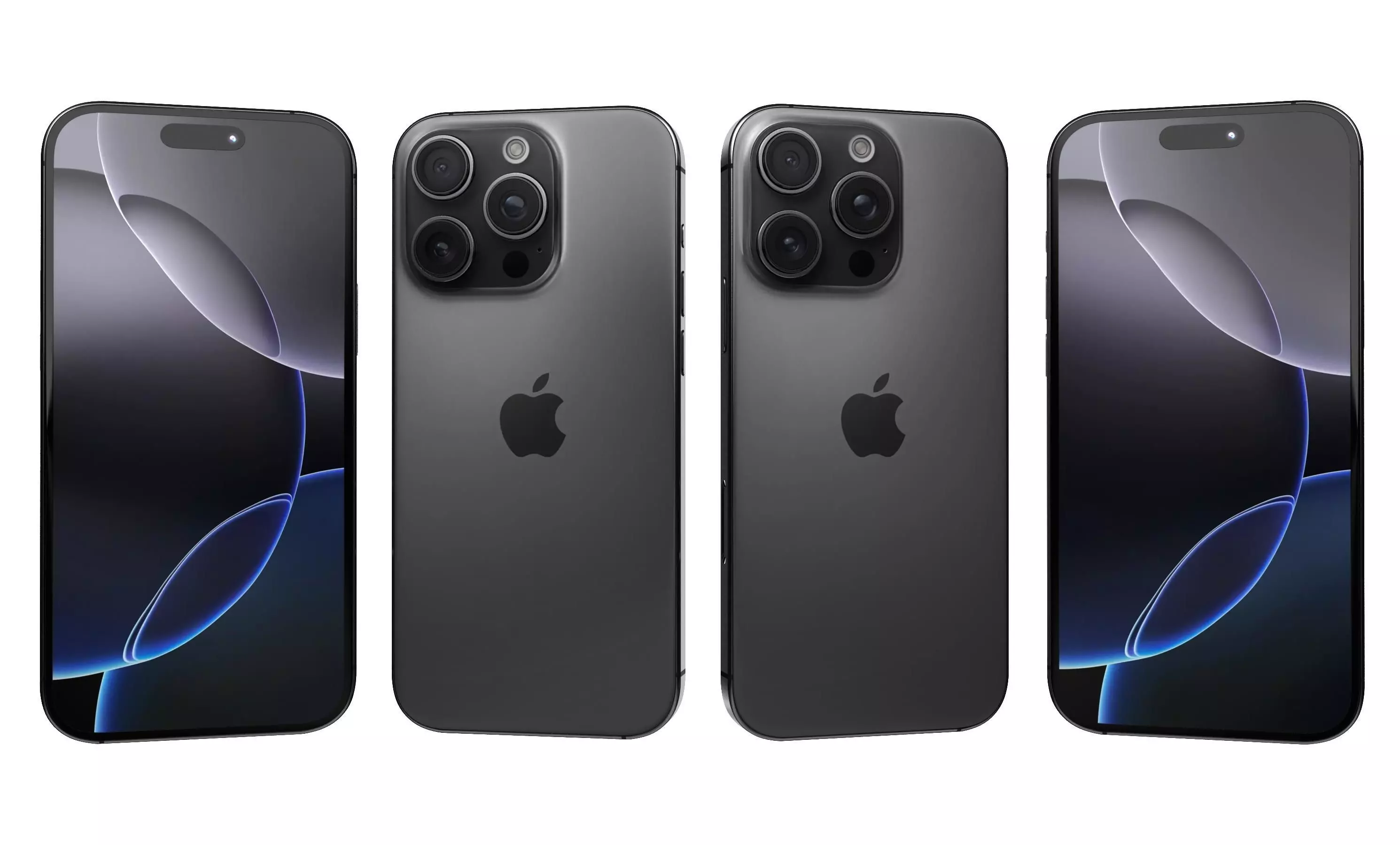 Apple iPhone 16 Pro All Colors High Poly 3D model_16