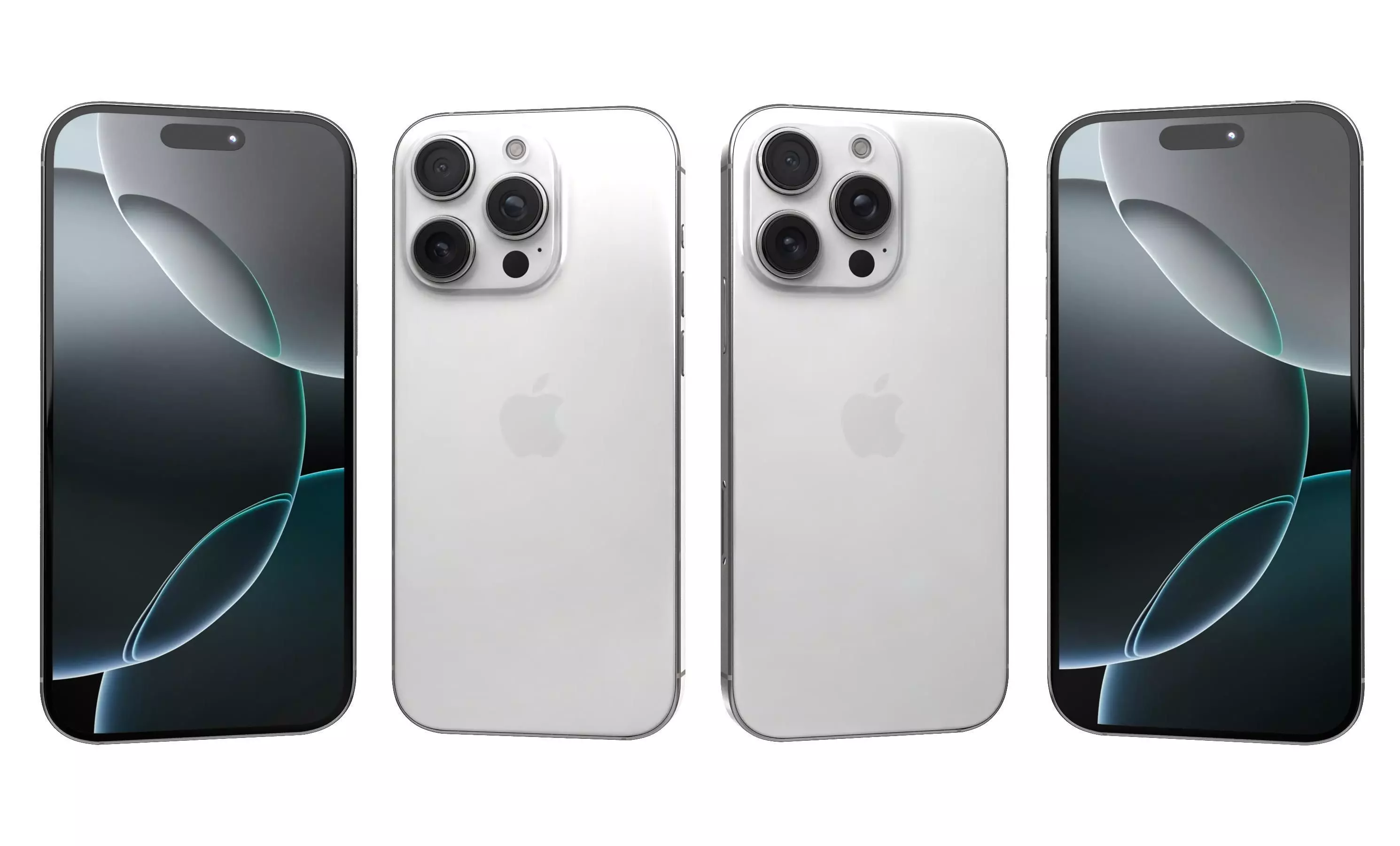 Apple iPhone 16 Pro All Colors High Poly 3D model_23