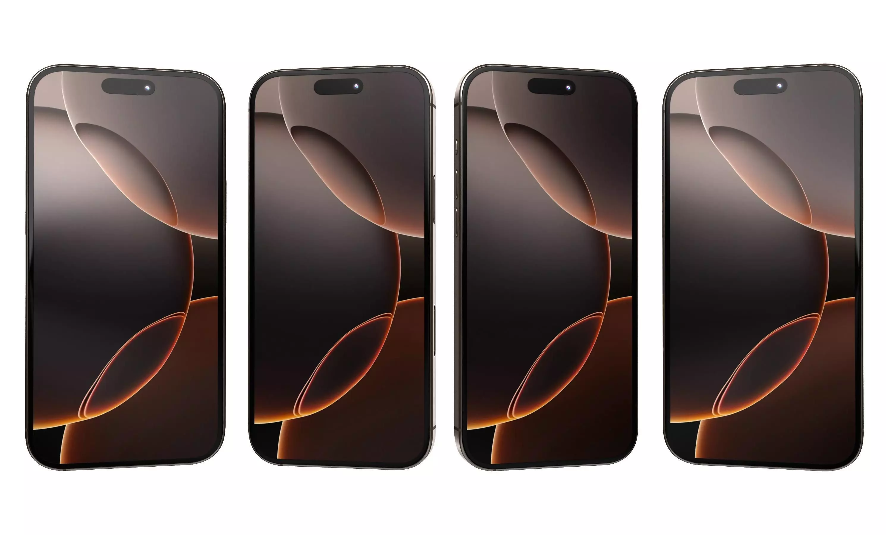 Apple iPhone 16 Pro All Colors High Poly 3D model_26