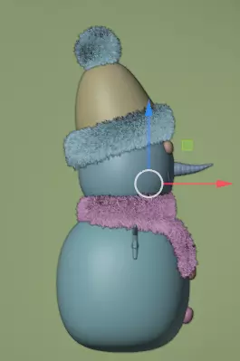 Snowman 3D Model  Winter Christmas Character  Blender  FBX  OBJ 3D model_8