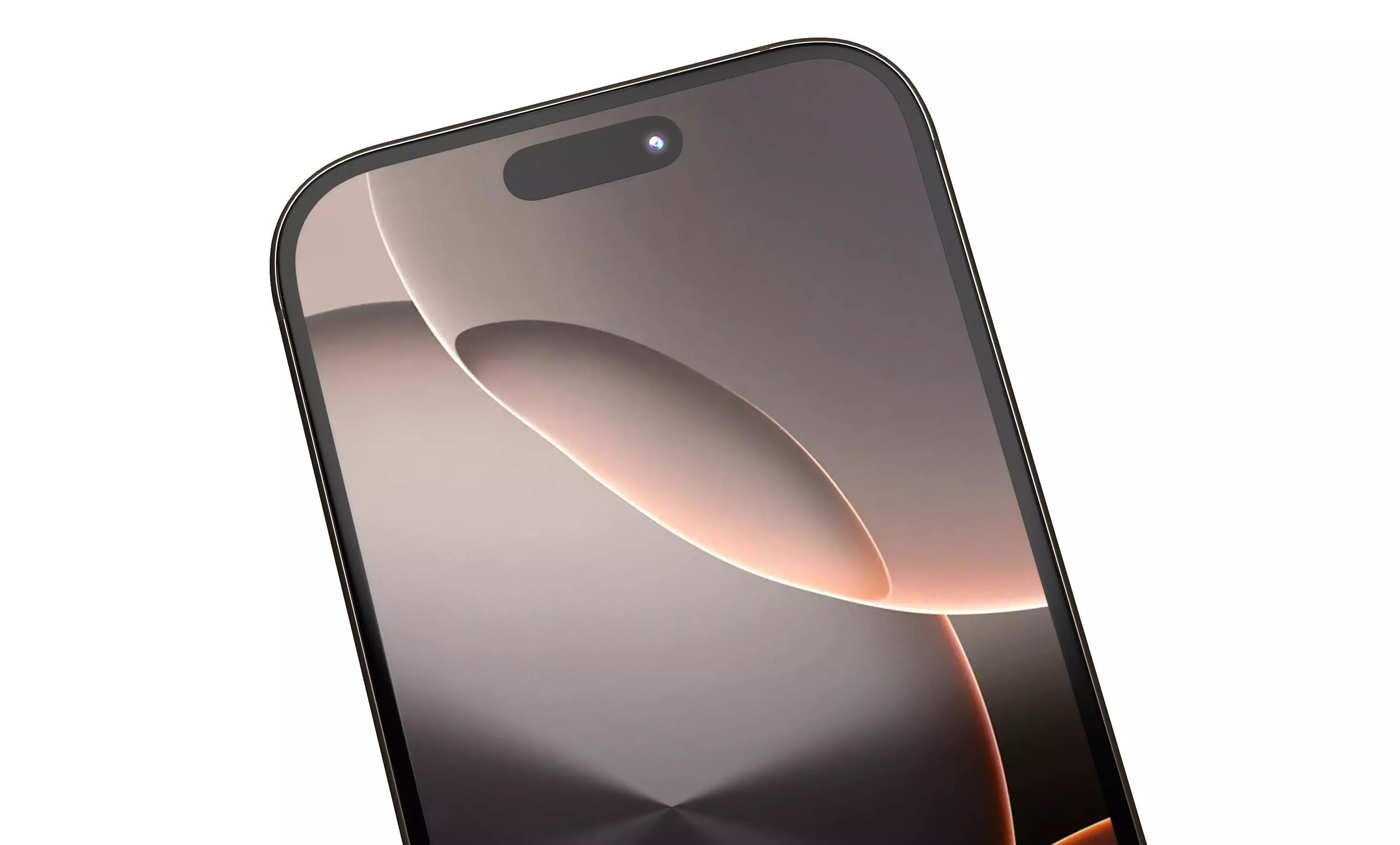 Apple iPhone 16 Pro Desert Titanium High Poly 3D model_8