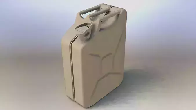 Jerrycan 20 L 3D model