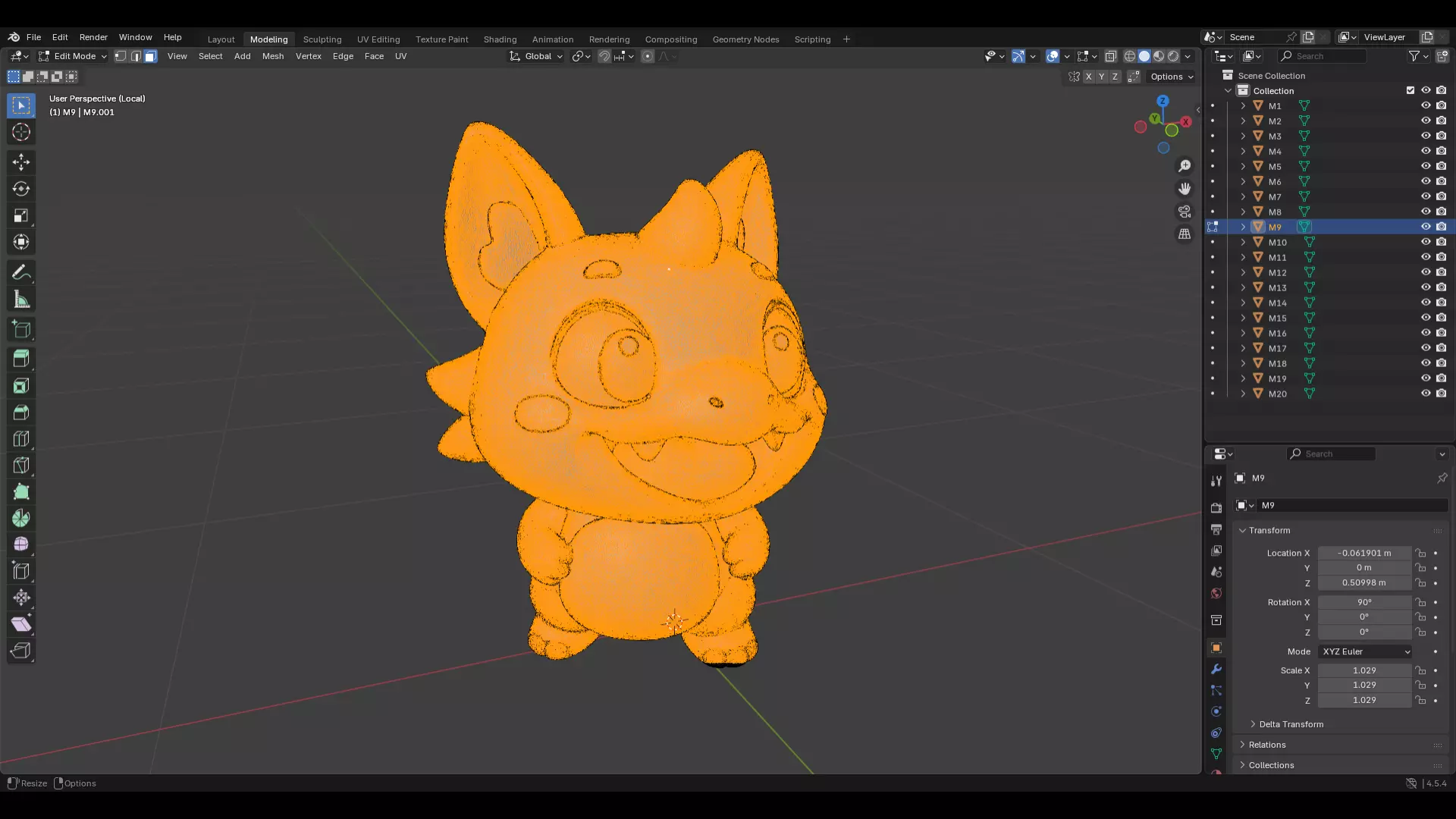 20 Printable 3D Miniatures Cute Monsters 3D Print Ready STL 3D print model_6
