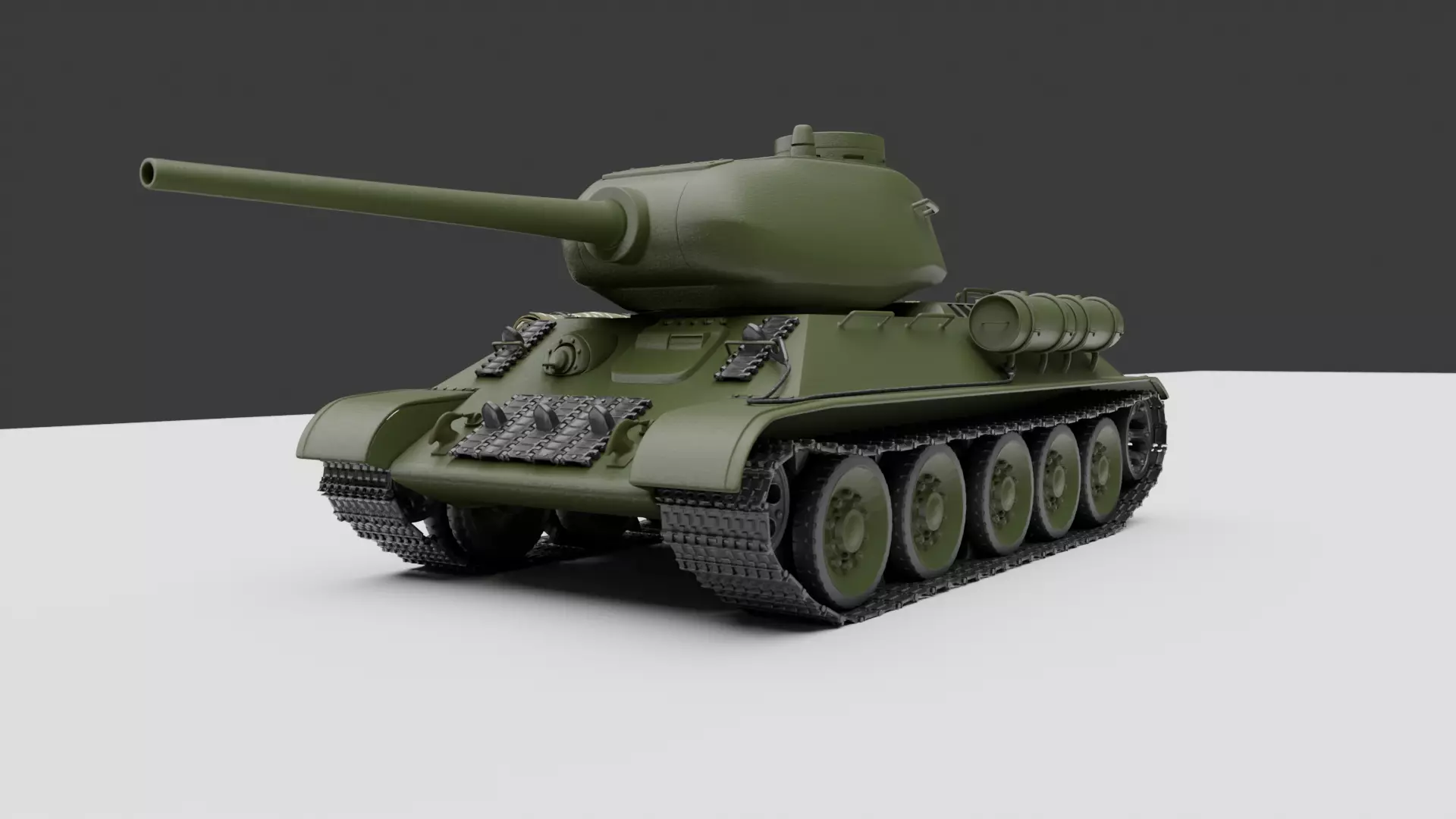 T 34-85 3D model