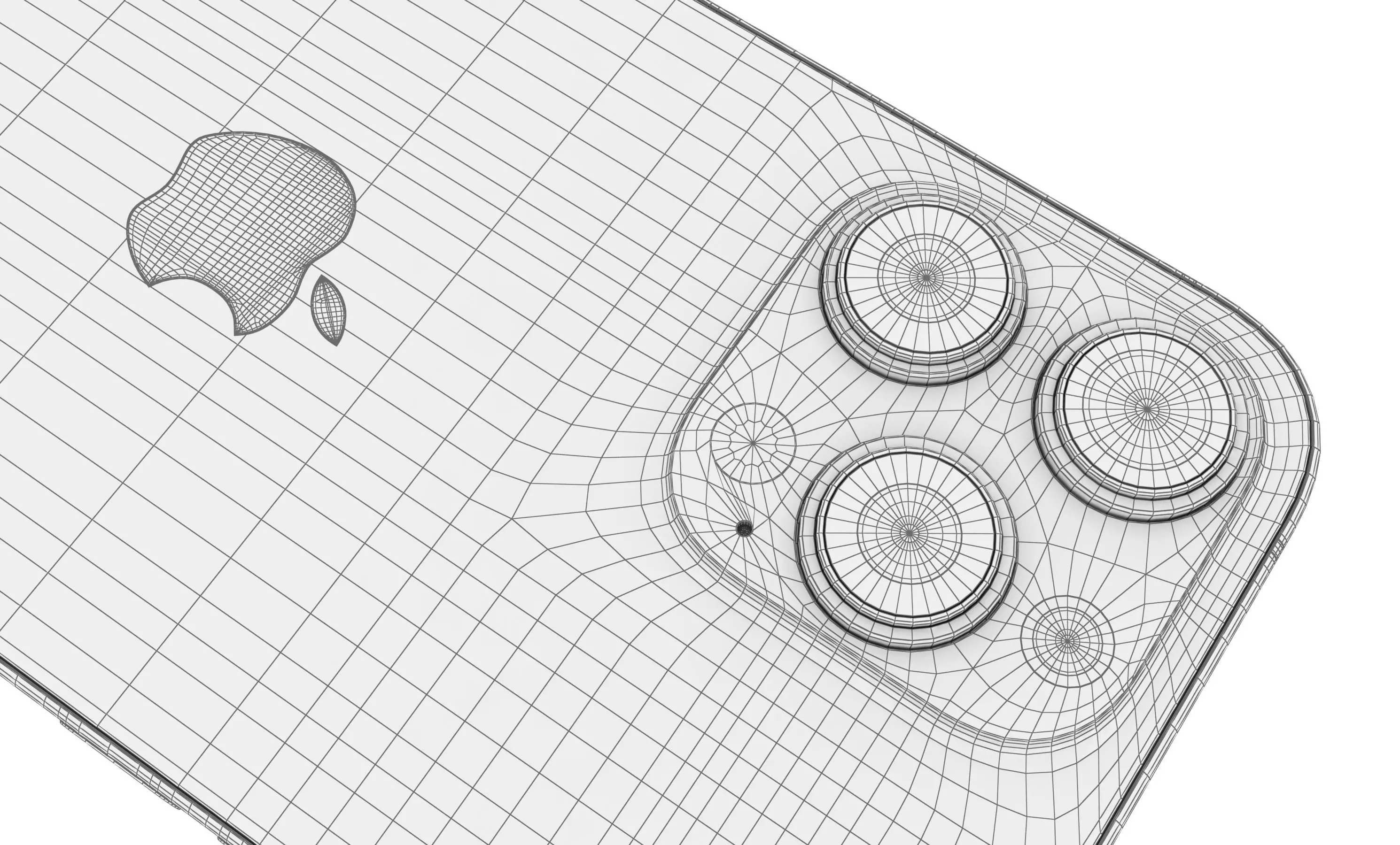 Apple iPhone 16 Pro Natural Titanium High Poly 3D model_18