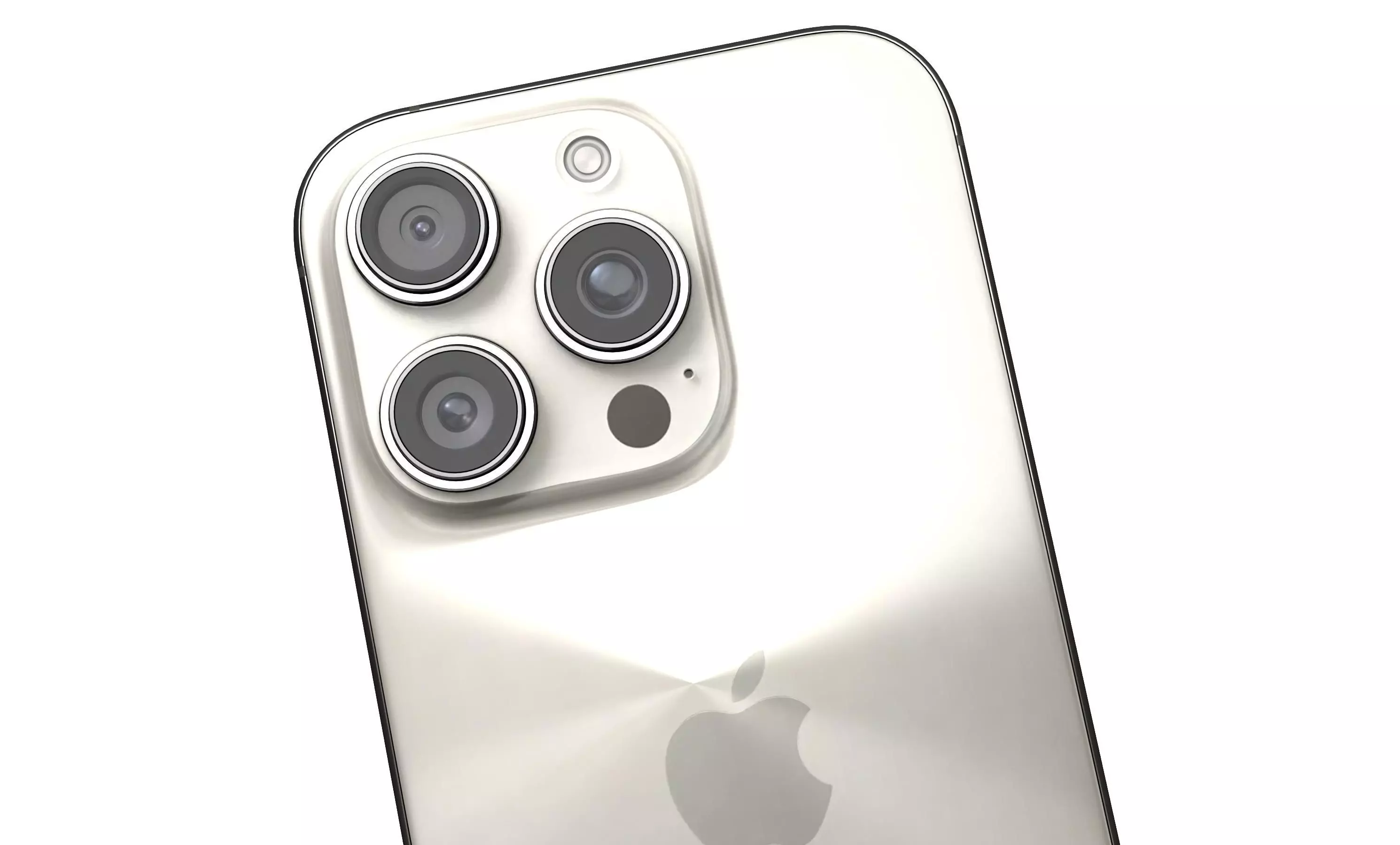 Apple iPhone 16 Pro Natural Titanium High Poly 3D model_11