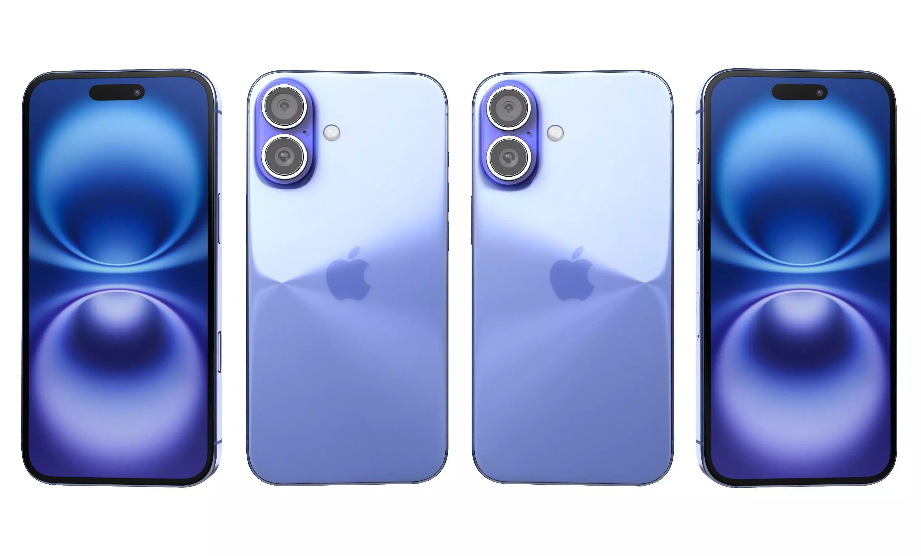 Apple iPhone 16 All Colors High Poly 3D model_45