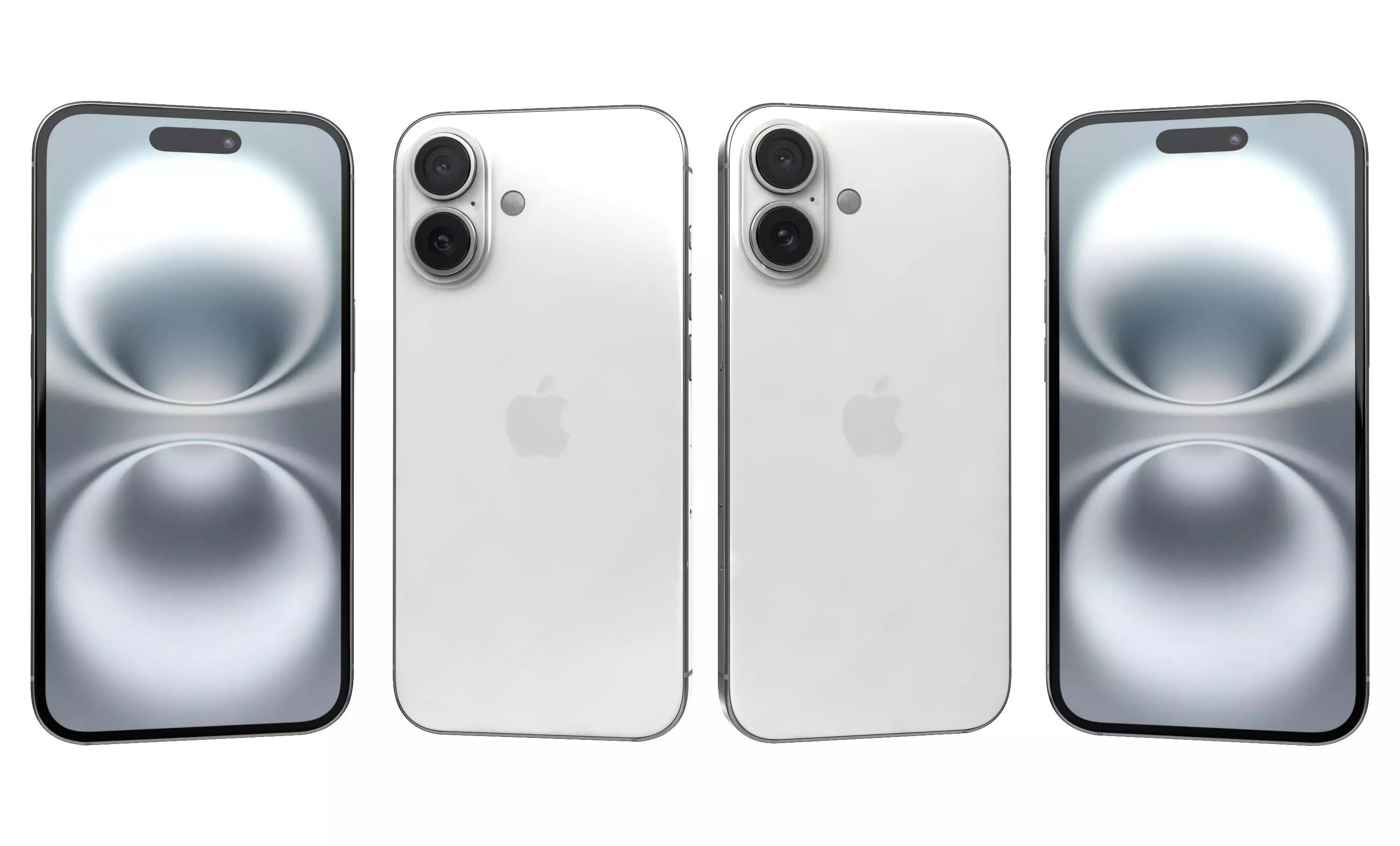 Apple iPhone 16 All Colors High Poly 3D model_5