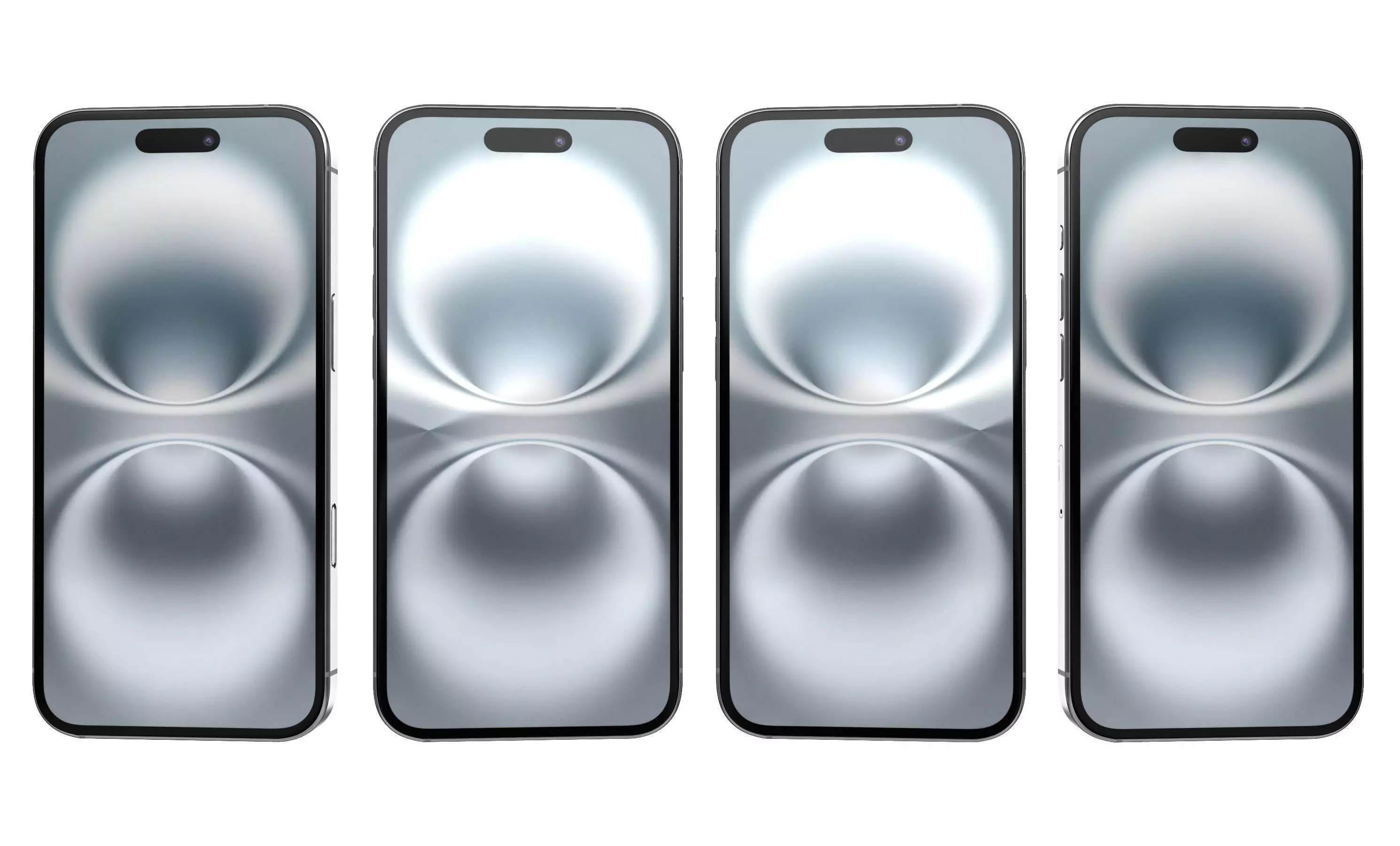 Apple iPhone 16 All Colors High Poly 3D model_10