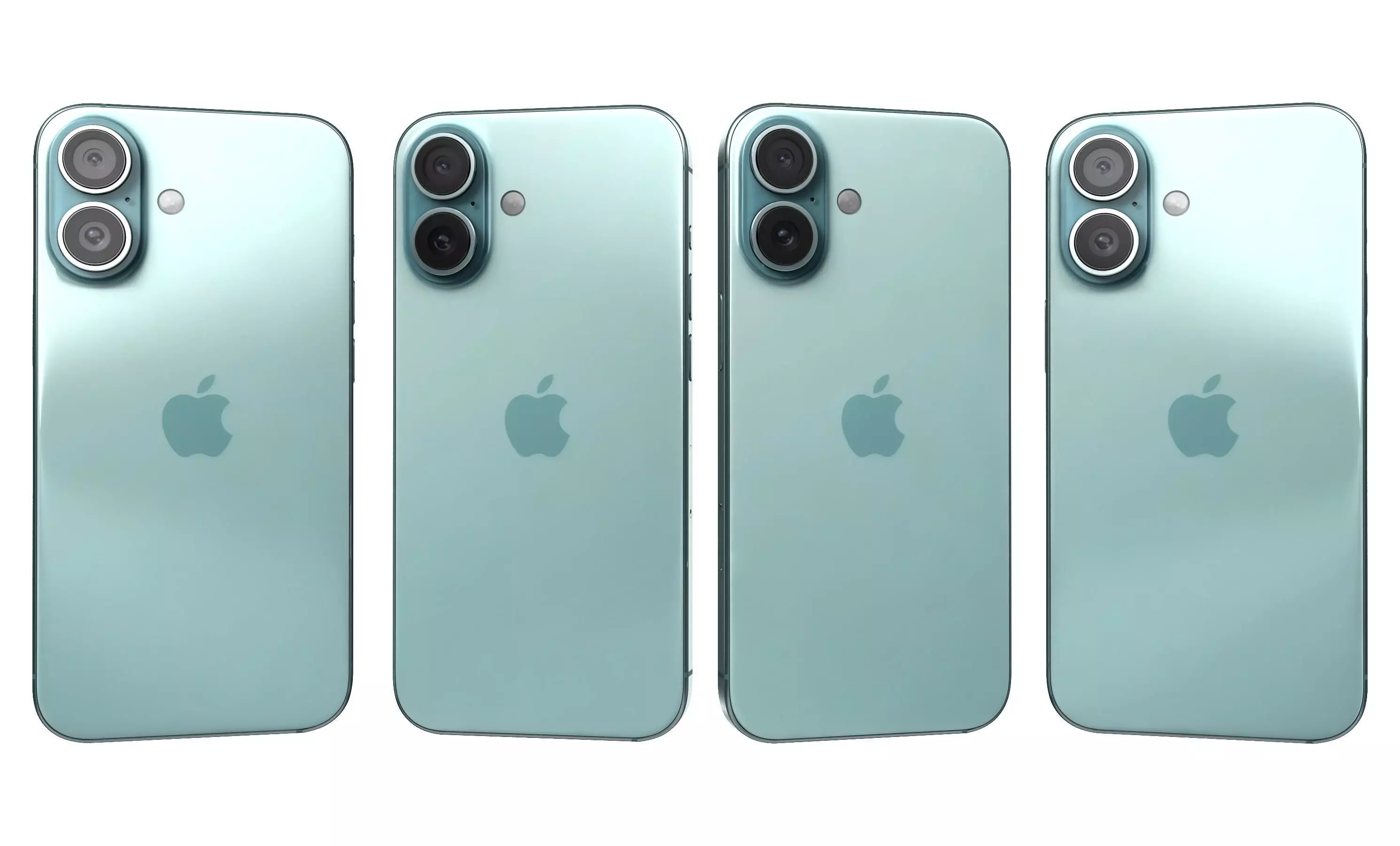 Apple iPhone 16 All Colors High Poly 3D model_28