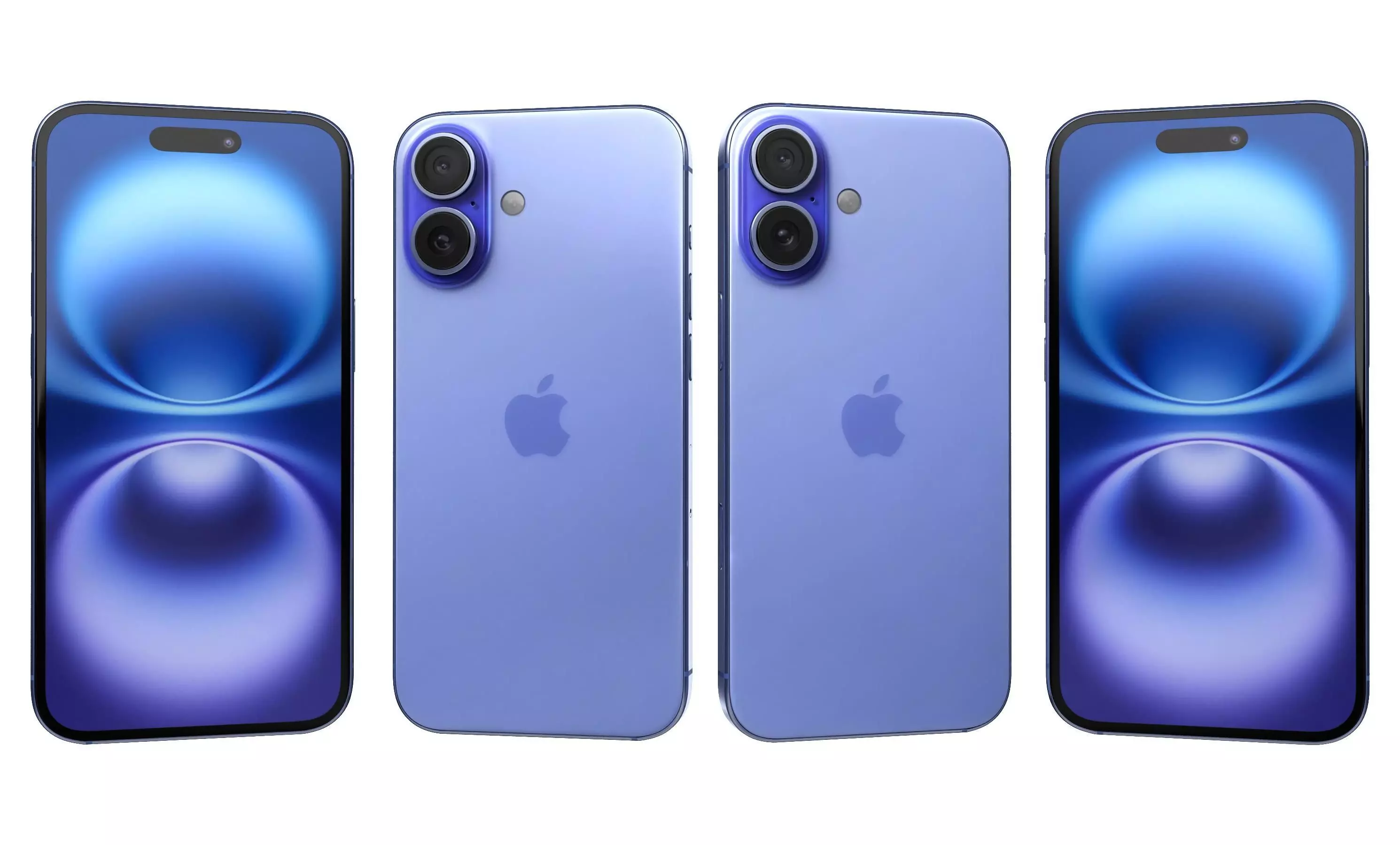 Apple iPhone 16 All Colors High Poly 3D model_23