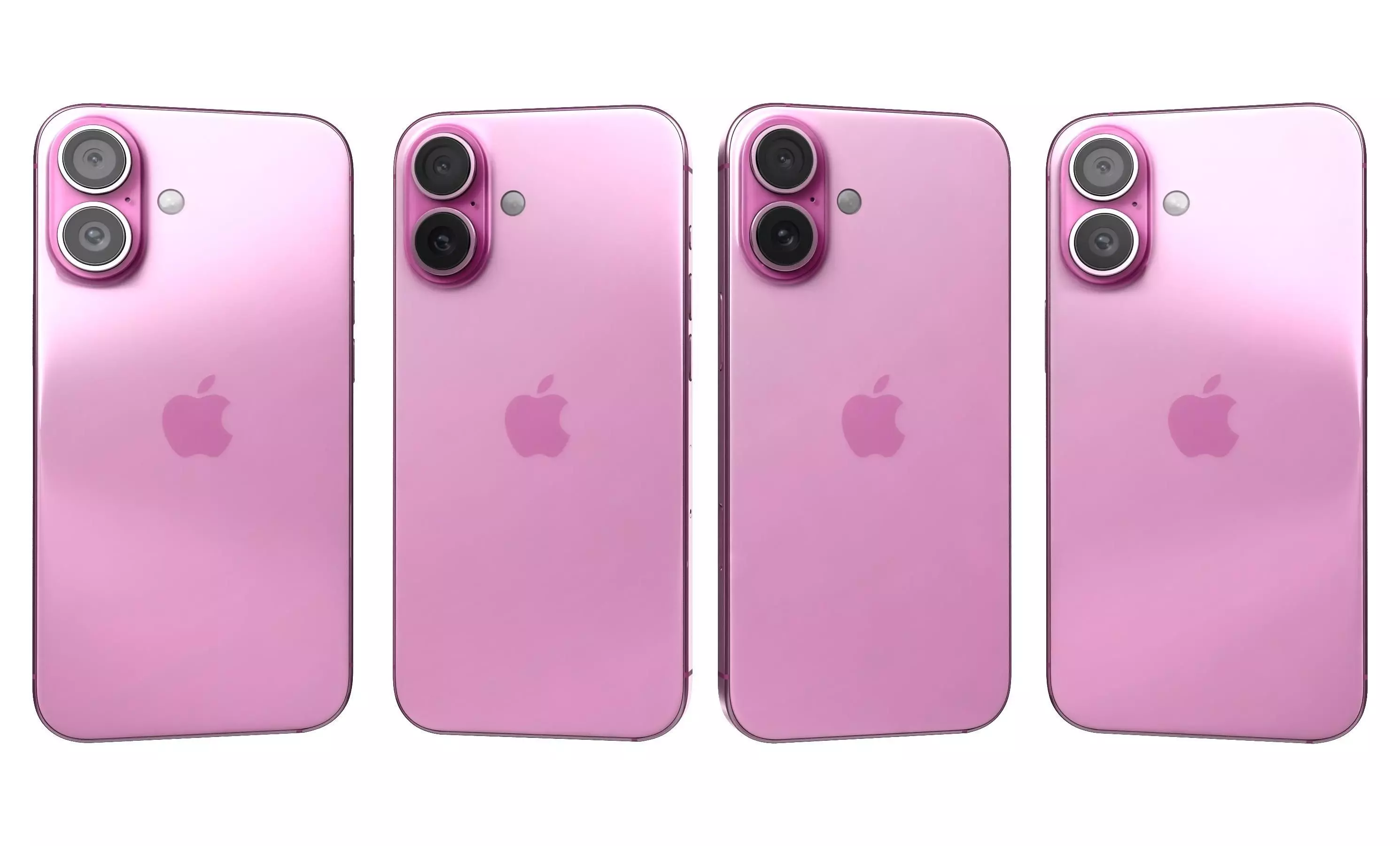 Apple iPhone 16 All Colors High Poly 3D model_39