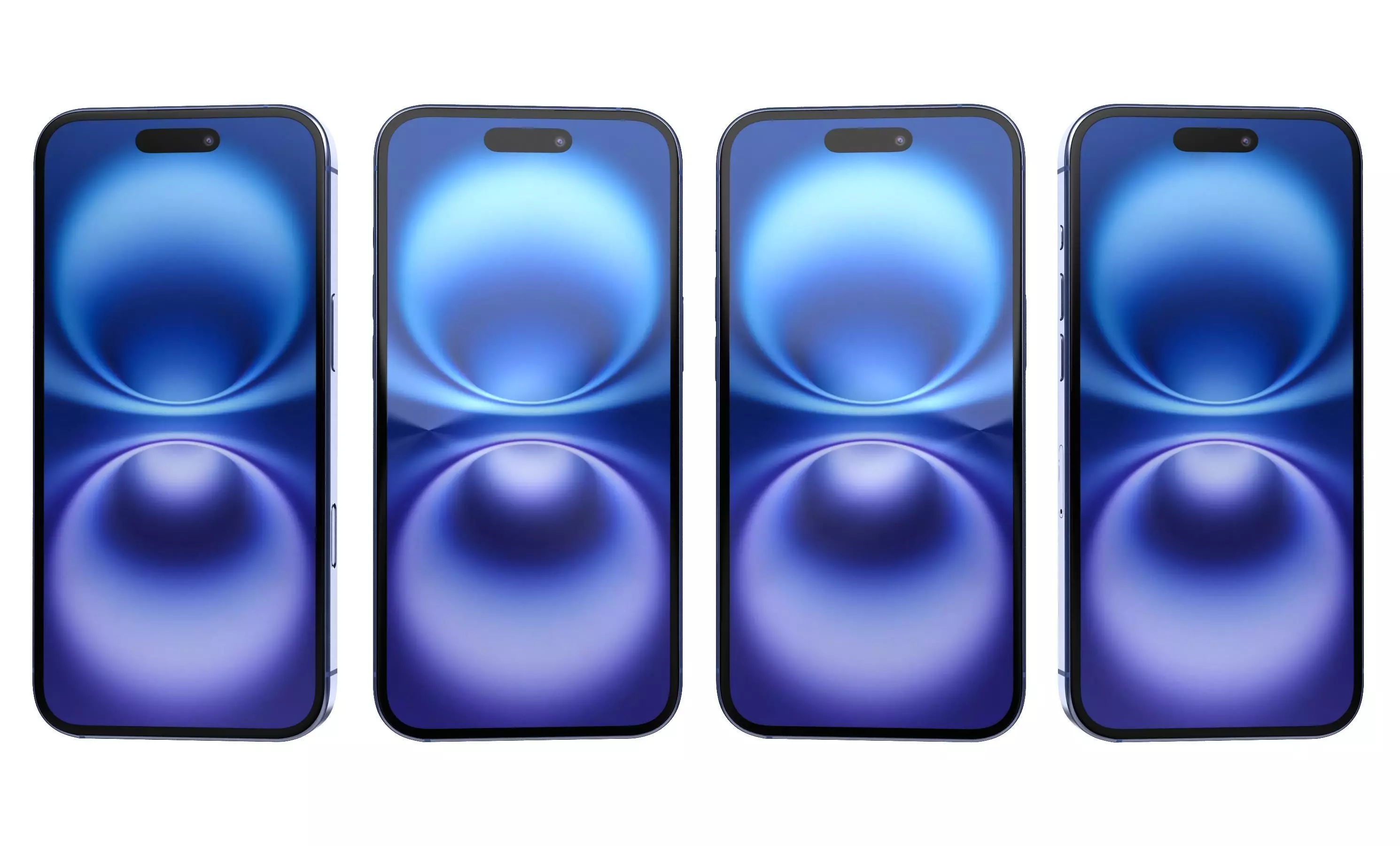 Apple iPhone 16 All Colors High Poly 3D model_61