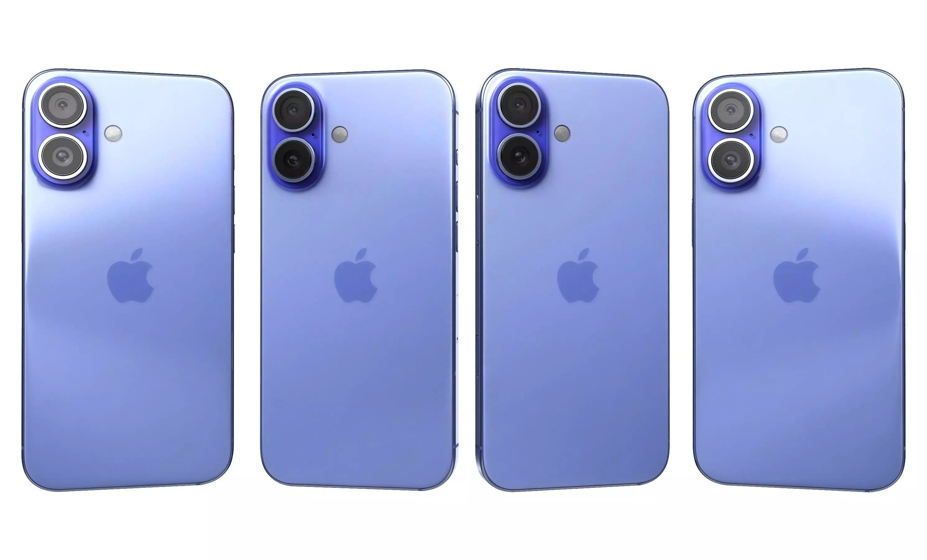 Apple iPhone 16 All Colors High Poly 3D model_34