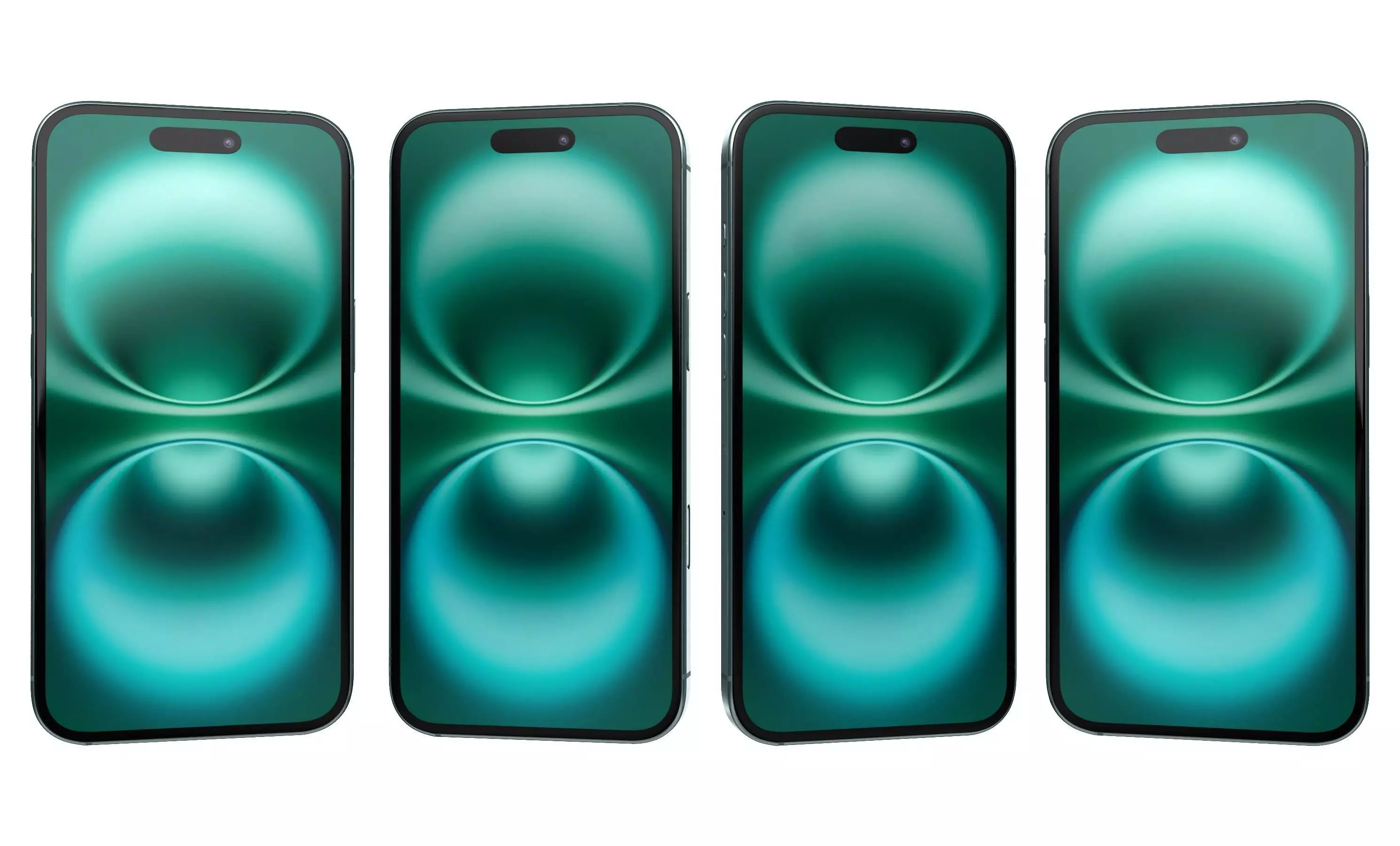 Apple iPhone 16 All Colors High Poly 3D model_26