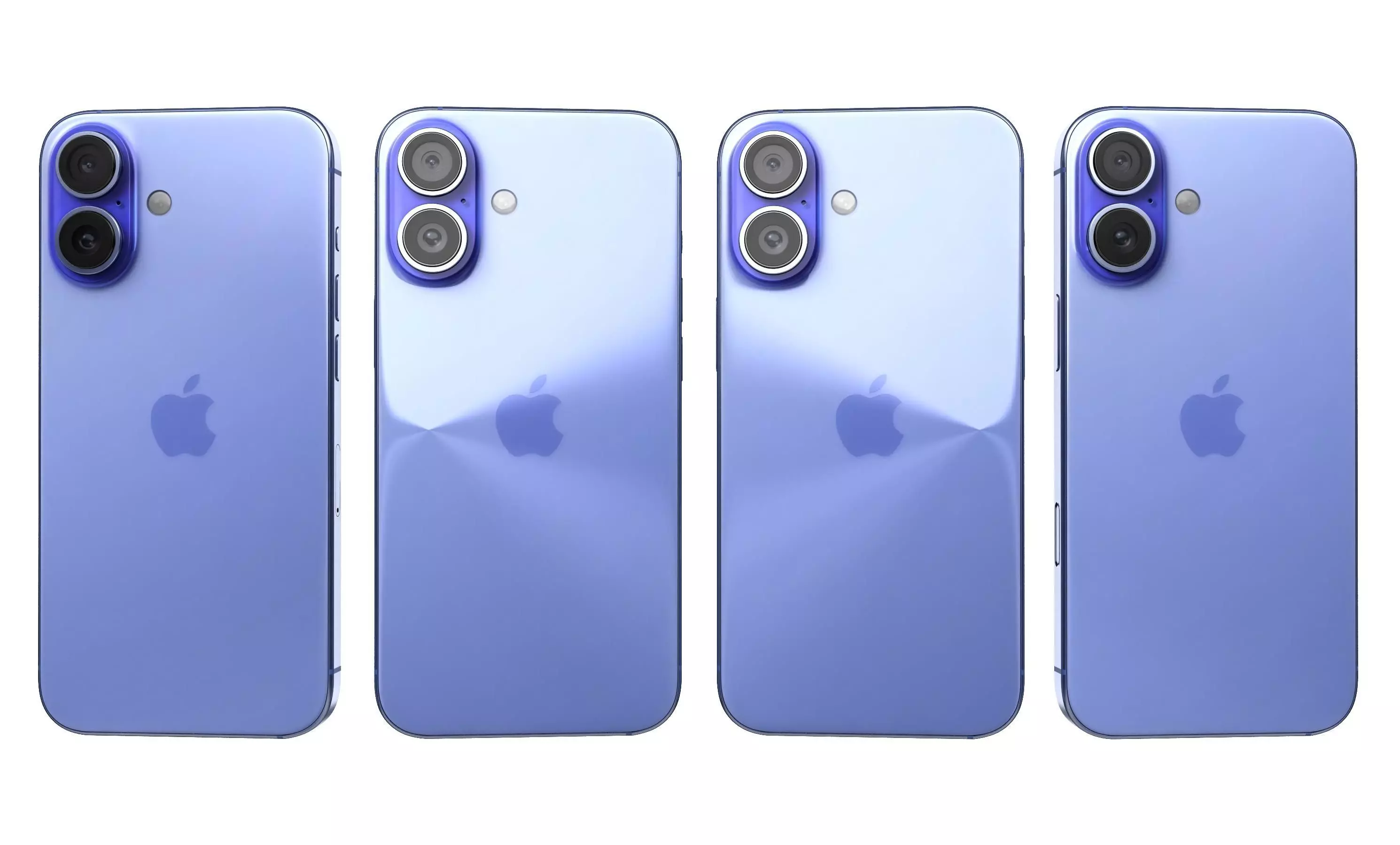 Apple iPhone 16 All Colors High Poly 3D model_56