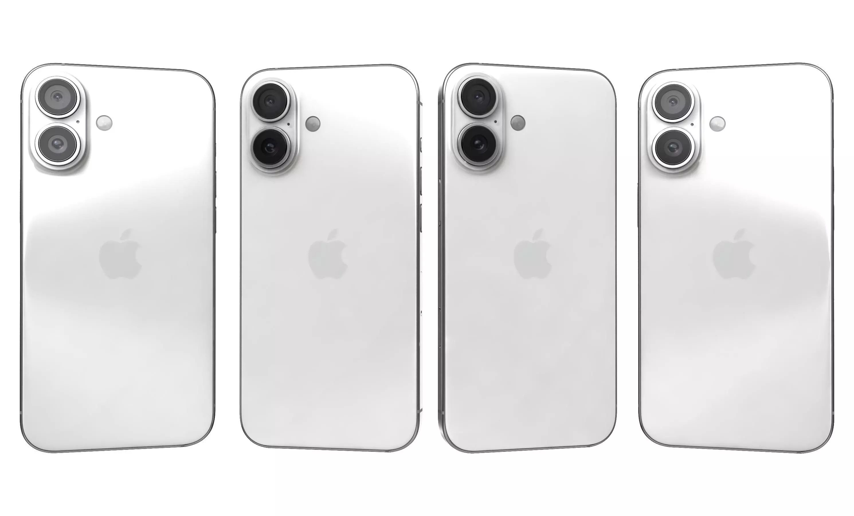 Apple iPhone 16 All Colors High Poly 3D model_6
