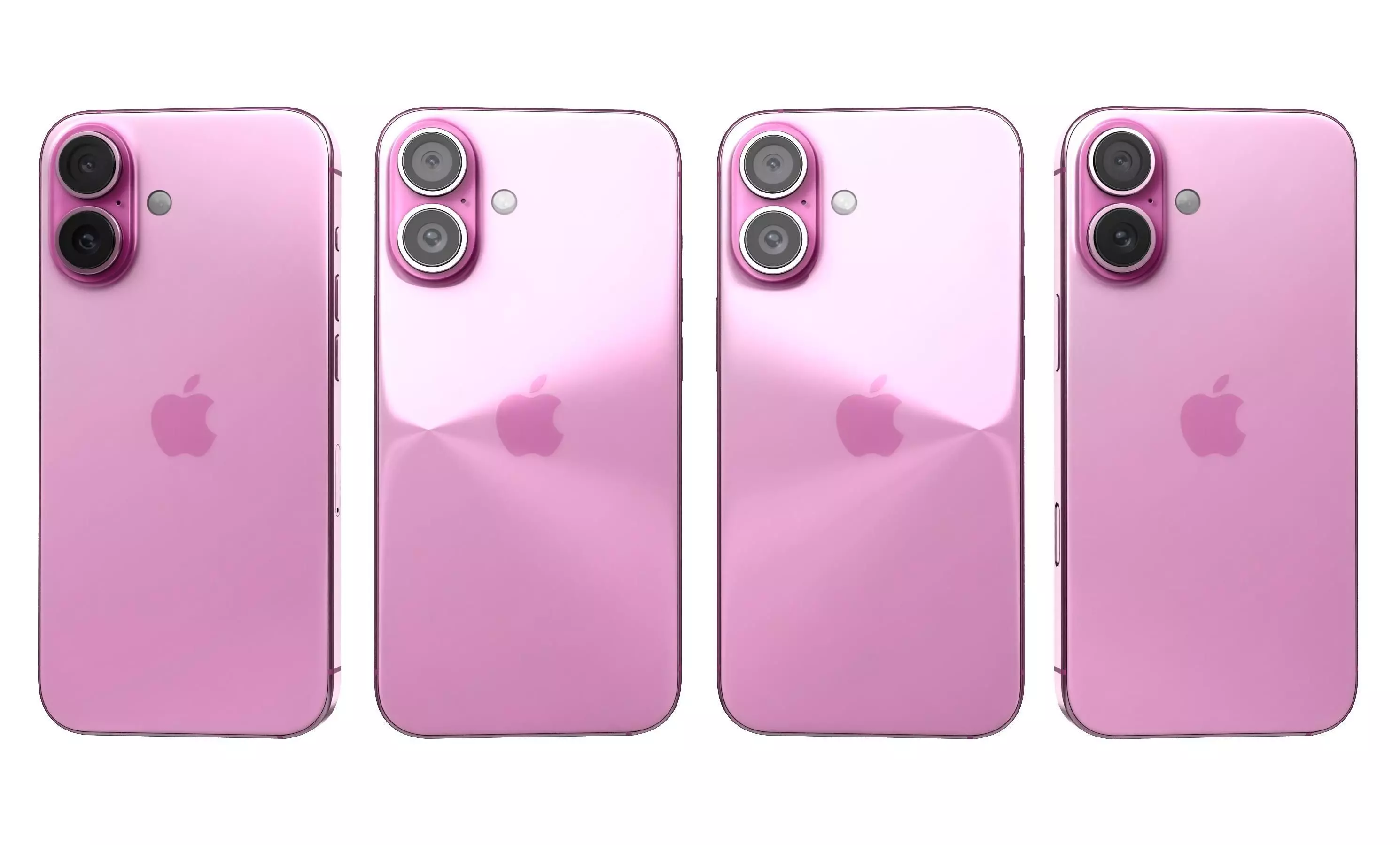 Apple iPhone 16 All Colors High Poly 3D model_41