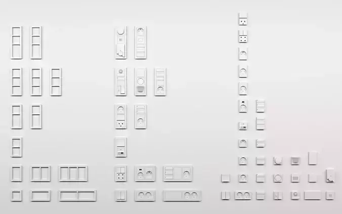 LK FUGA BASE Sockets and Switches