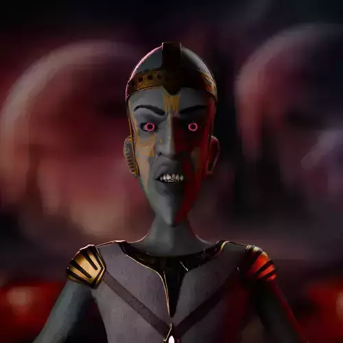 Stylized Alien Character