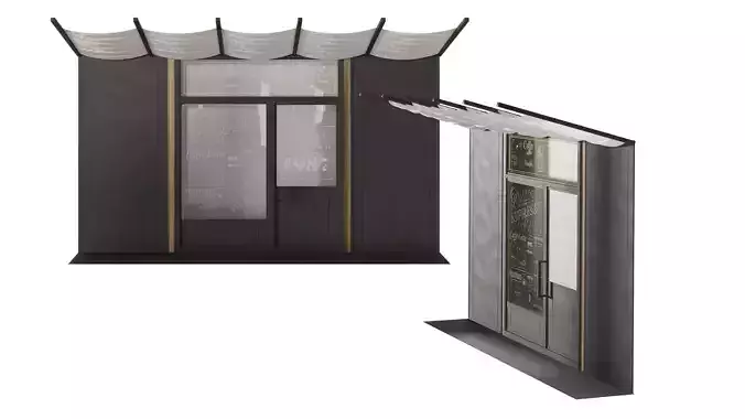 Cafe Facade Element