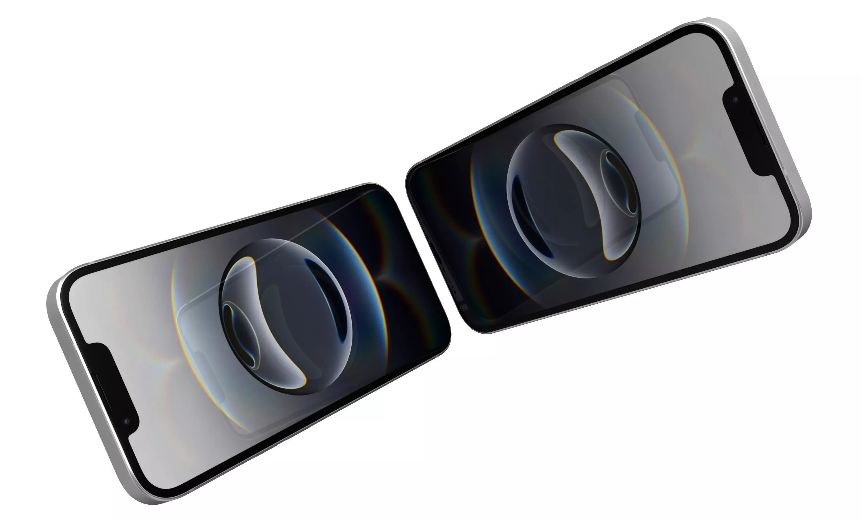 Apple iPhone 16e White High Poly 3D model_3