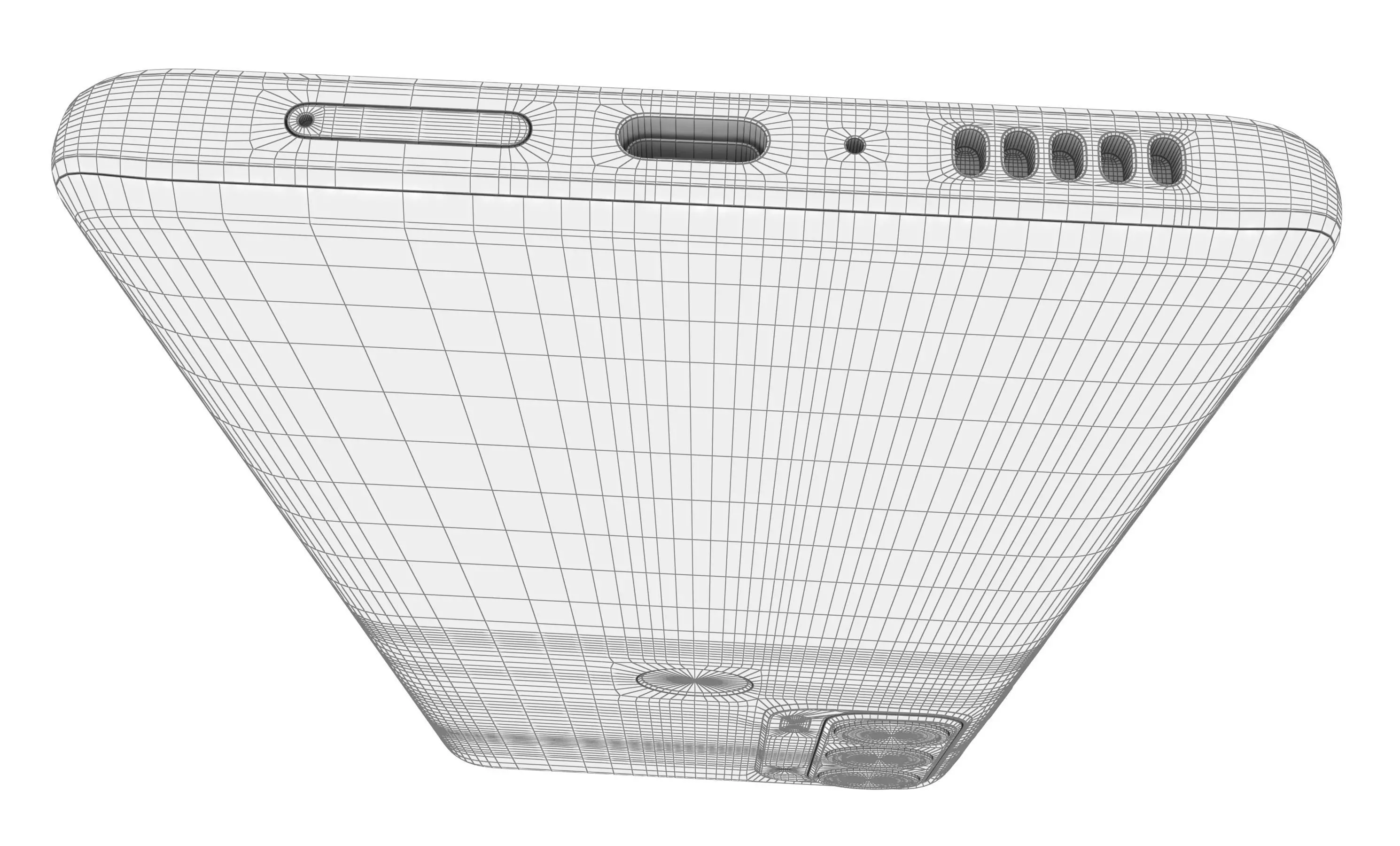 Motorola Edge 2021 High Poly 3D model_16