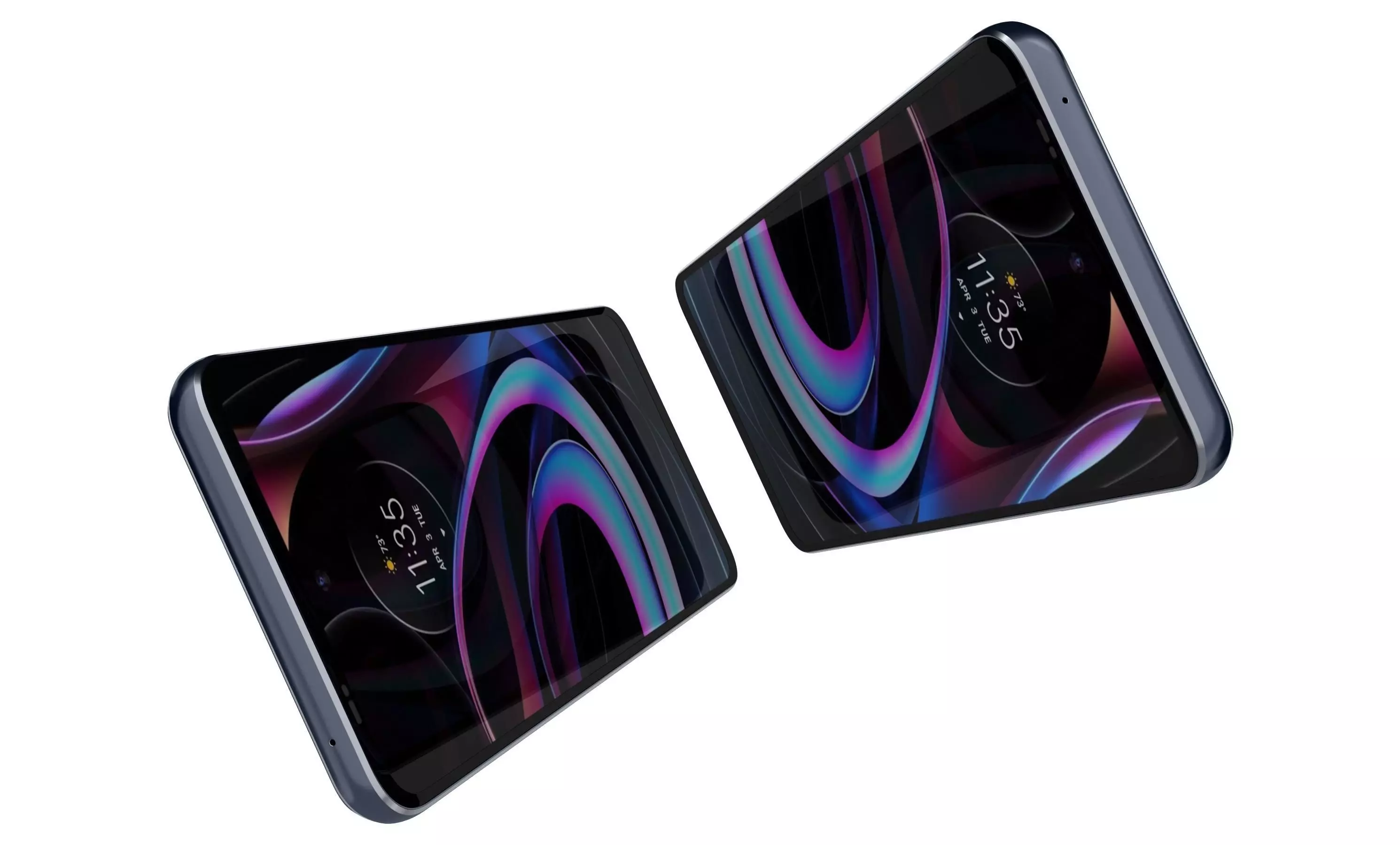 Motorola Edge 2021 High Poly 3D model_3